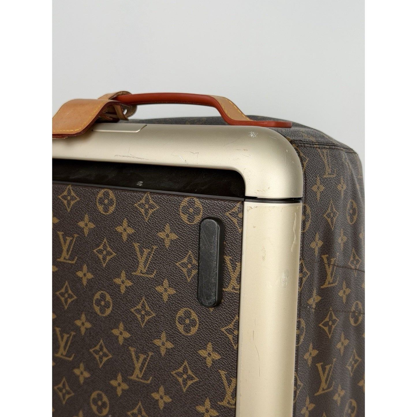 Louis Vuitton Horizon Soft 55 Rolling Duffle Bag in Brown Monogram Canvas 2019