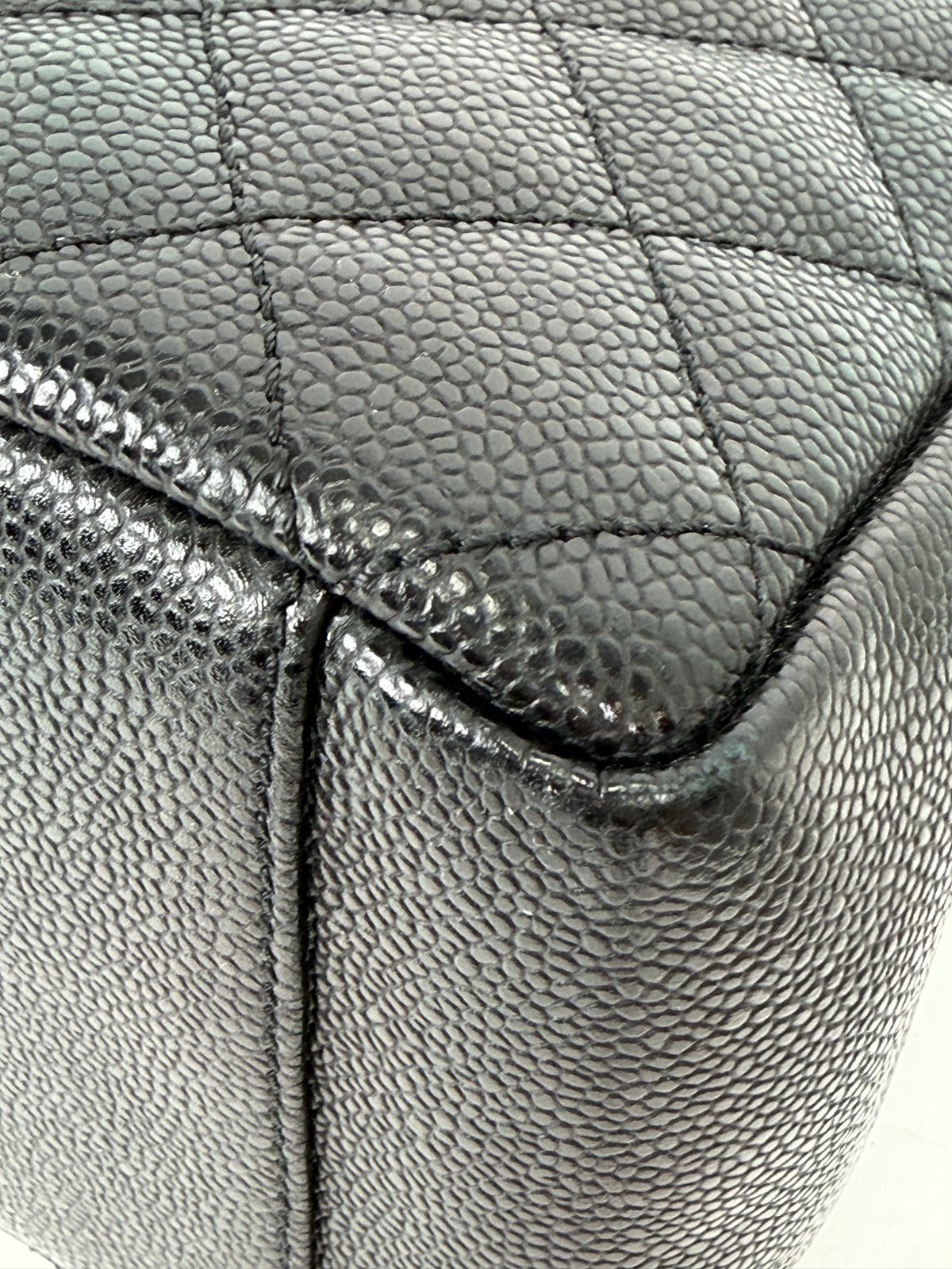 Chanel Grand Shopping Tote Bag in Black Caviar Leather 2010-2011 YF5