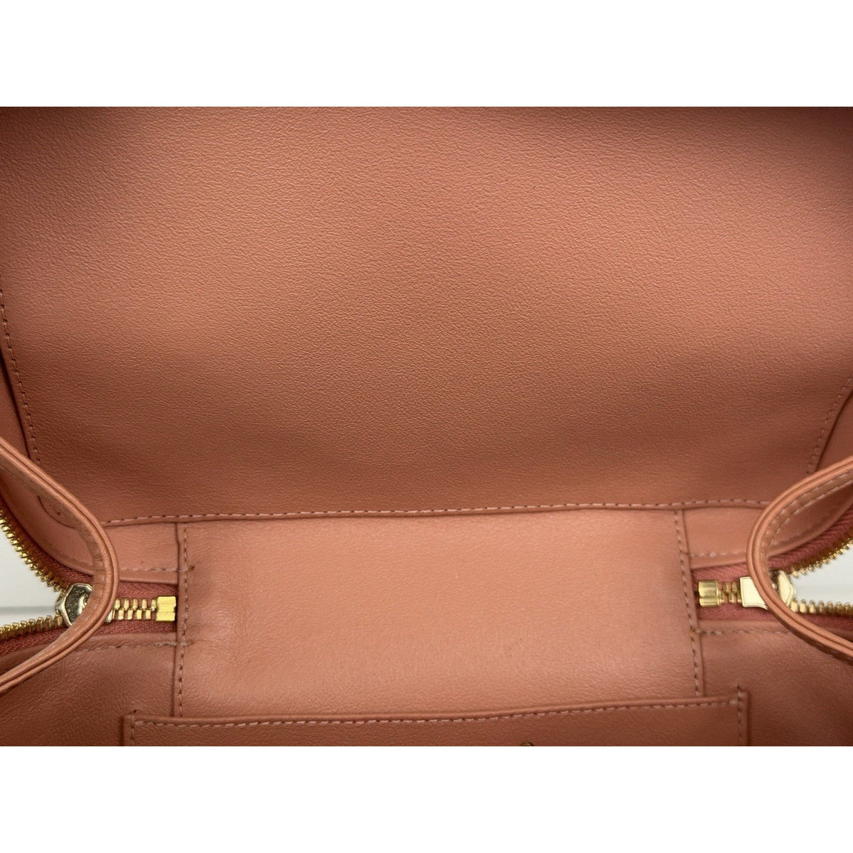 Chanel Knock On Wood Vanity Case Crossbody Bag in Coral Leather 2018-2019 C5