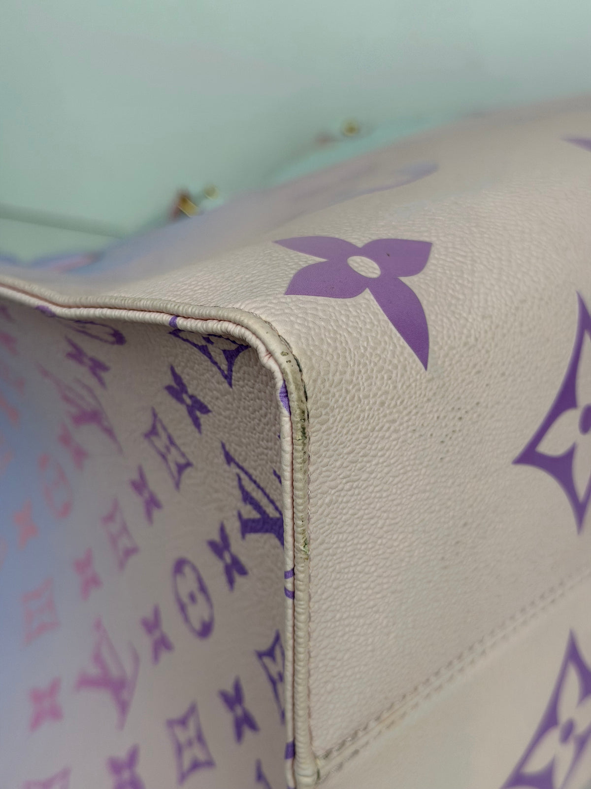 LAYAWAY Louis Vuitton OnTheGo GM Tote from the Spring in the City Sunrise Pastel Ombre Design