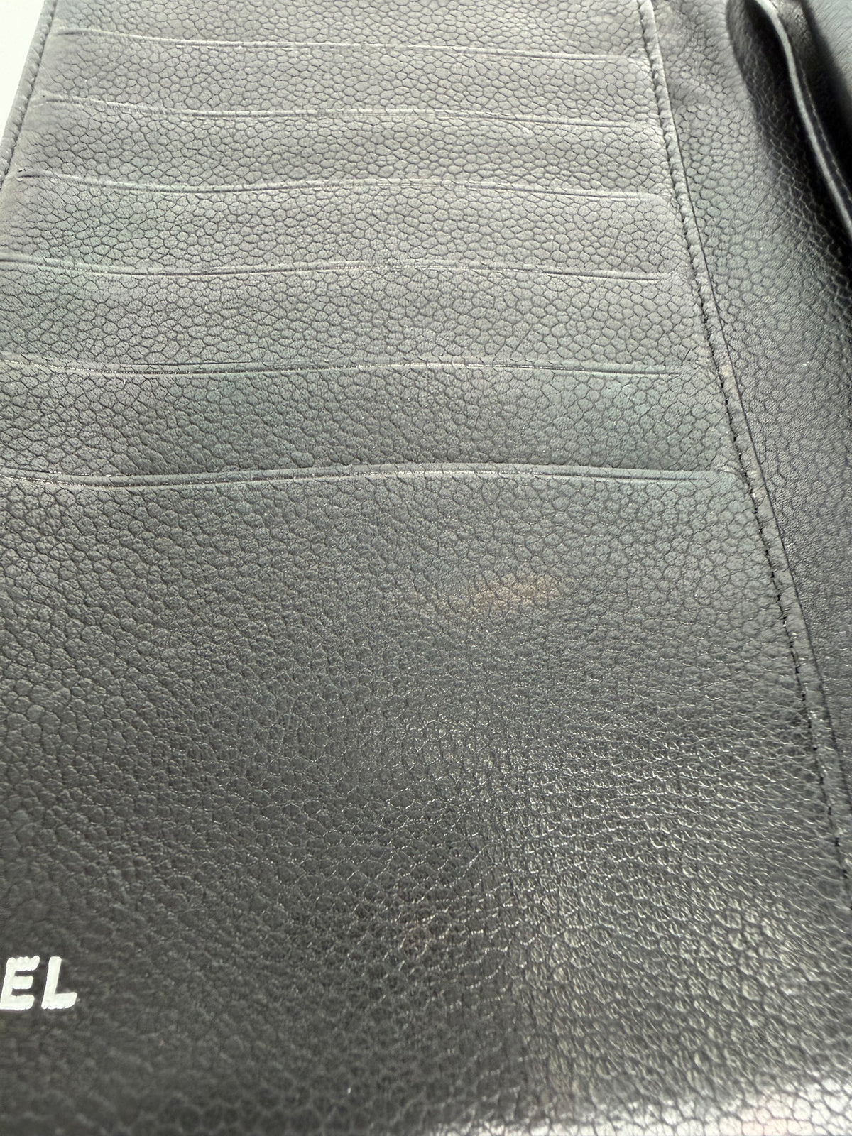 Chanel Timeless CC French Wallet in Black Caviar Leather 2008-2009 YK4