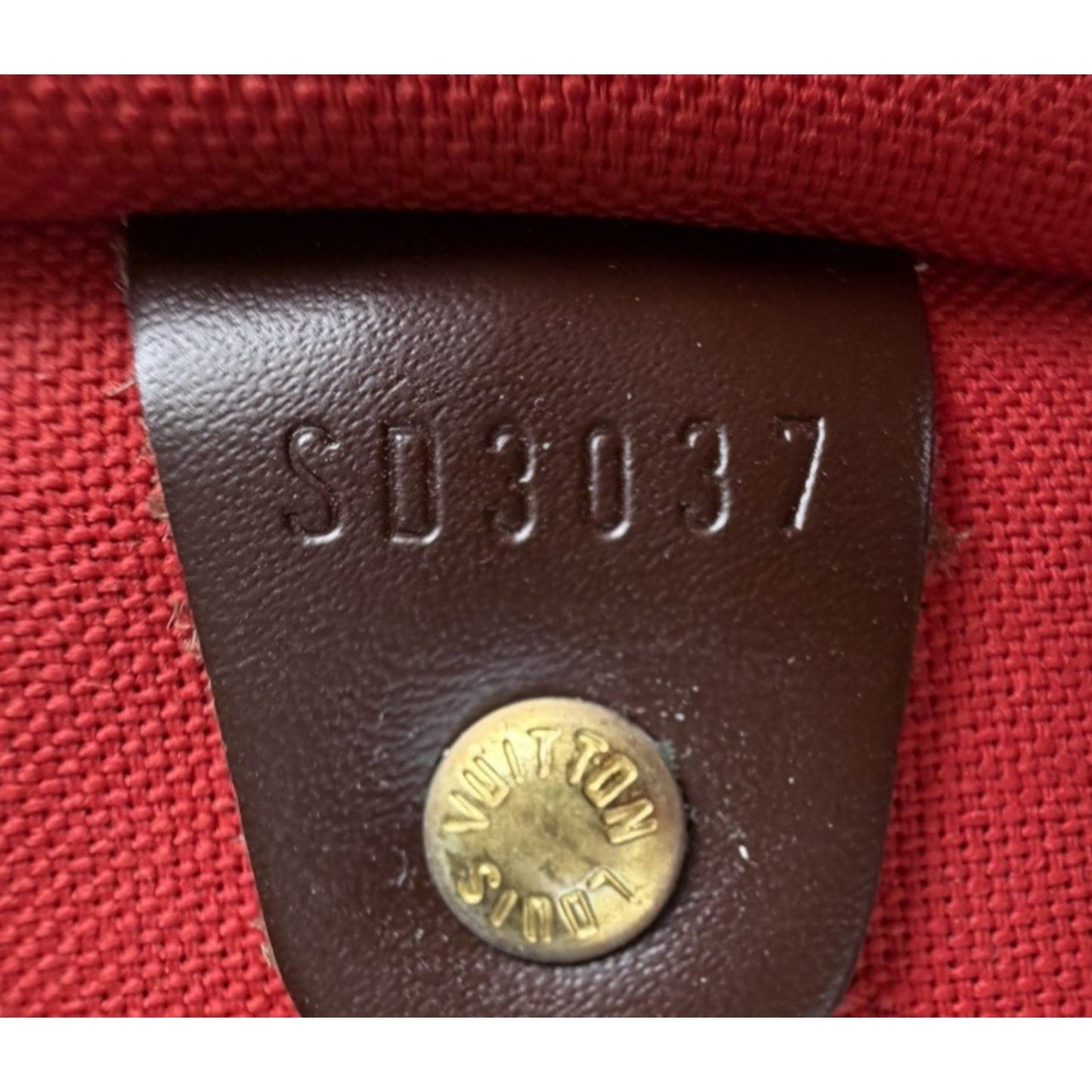Louis Vuitton Speedy 30 Damier Ebene Top Handle Bag (2007) S14