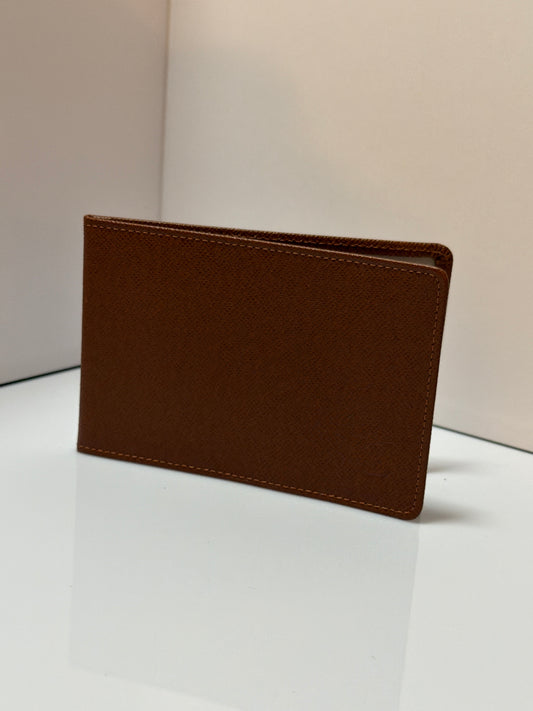 Louis Vuitton Brown Taiga Leather Card Holder/ID Insert 2002