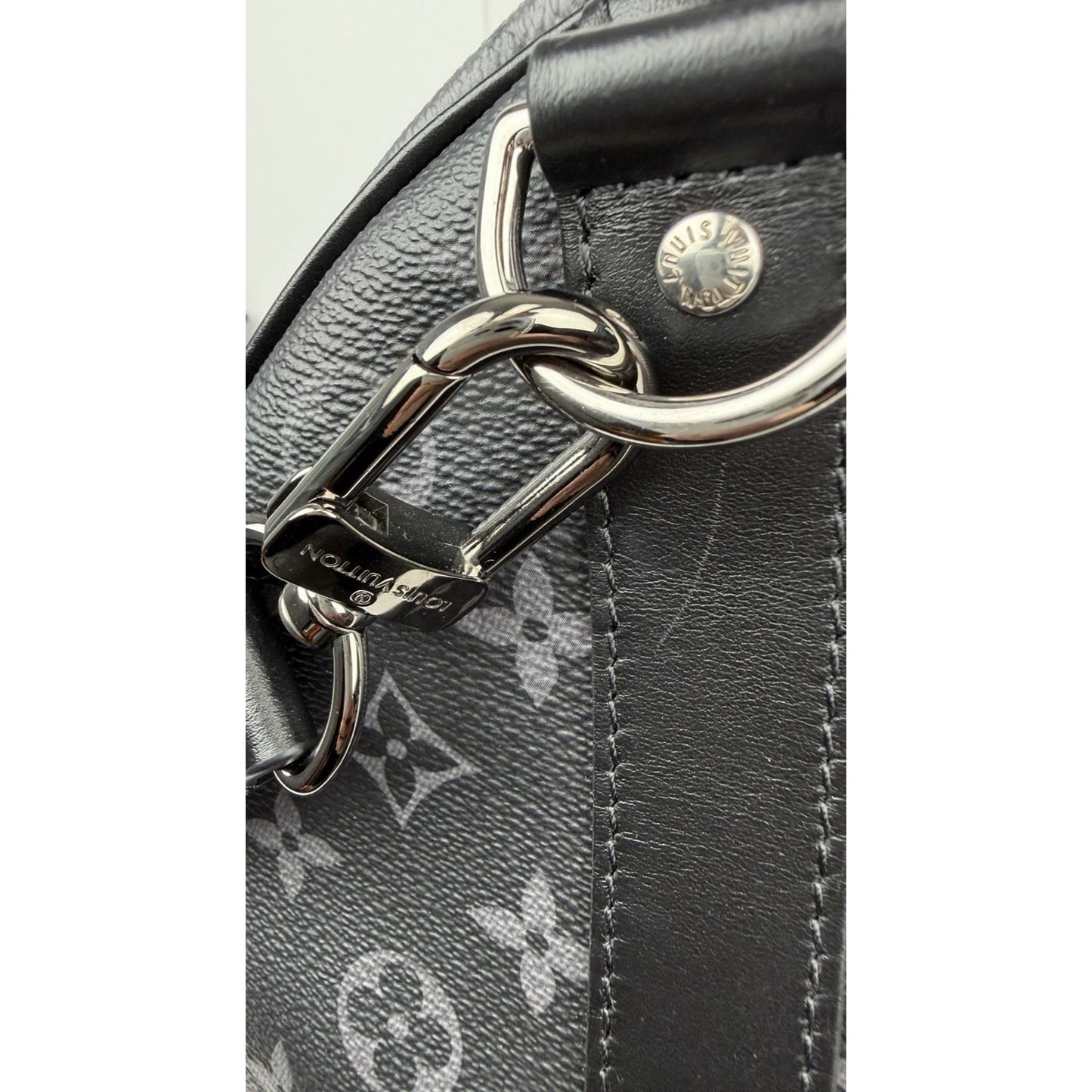 Louis Vuitton Keepall Bandouliere 50 Reverse Eclipse Coated Canvas NFC