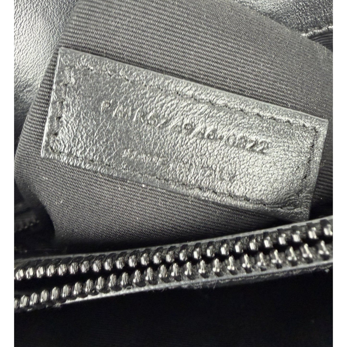 Saint Laurent Loulou Shoulder Bag Medium in Black Quilted Chevron Leather B-1