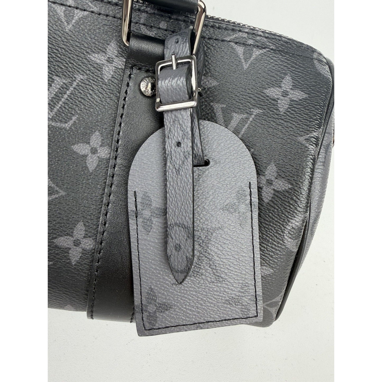 Louis Vuitton Keepall Bandouliere 25 in Monogram Eclipse Coated Canvas NFC U1