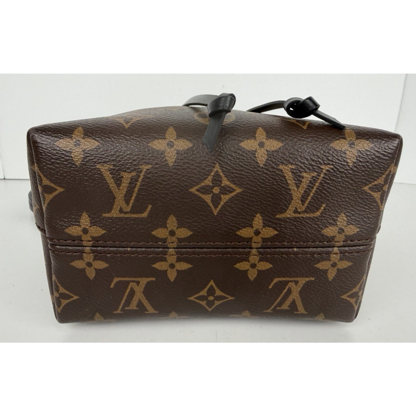 Louis Vuitton Montsouris BB Backpack in Classic Monogram Coated Canvas NFC E8