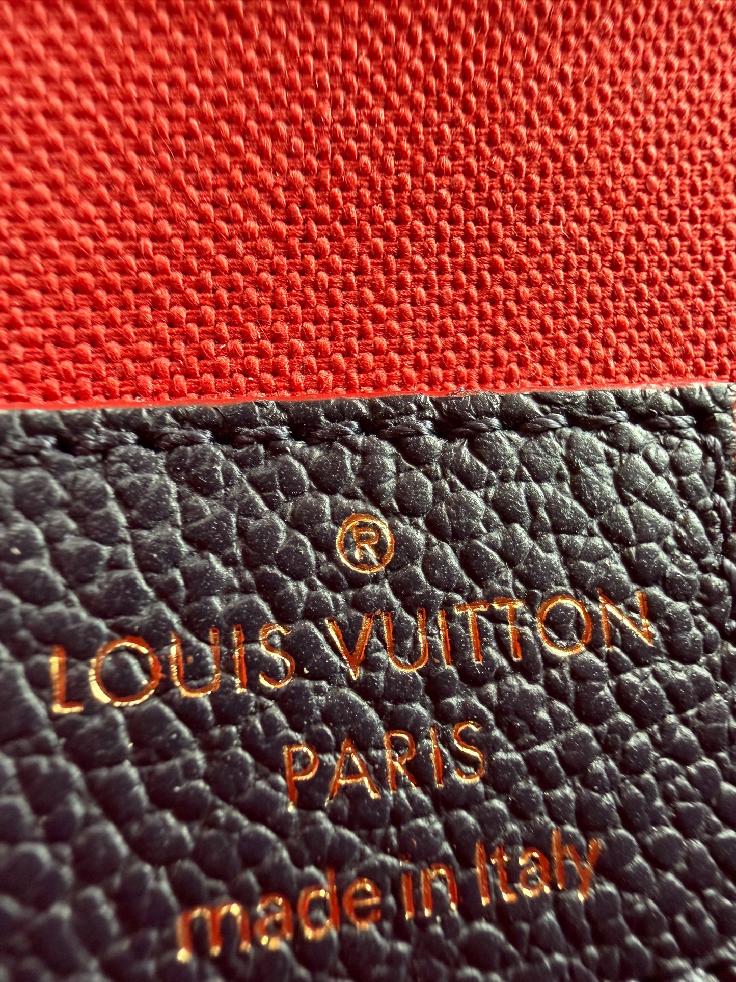 Louis Vuitton Pochette Felicie Crossbody Bag in Blue Monogram Empreinte Leather 2020 YS-08
