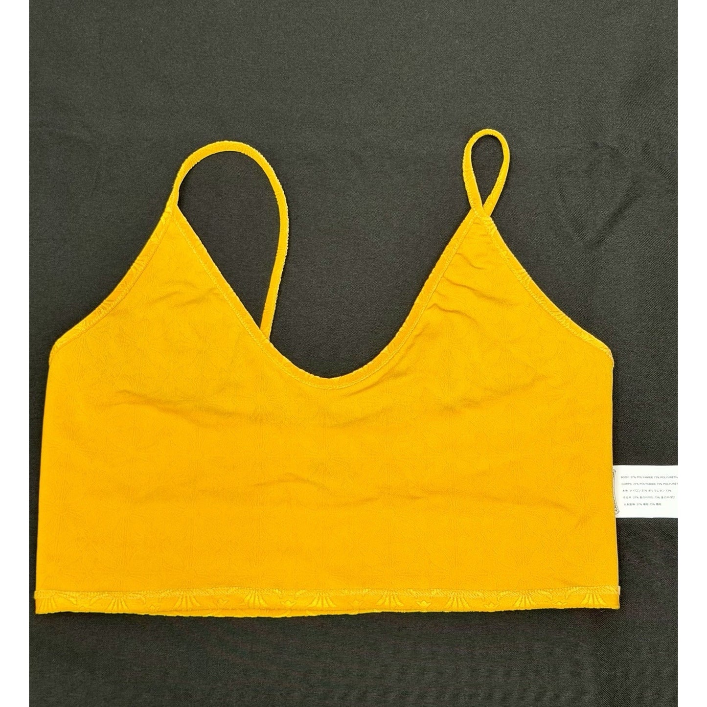 Chrome Hearts Stage Five CRPD Tank Top in Yellow