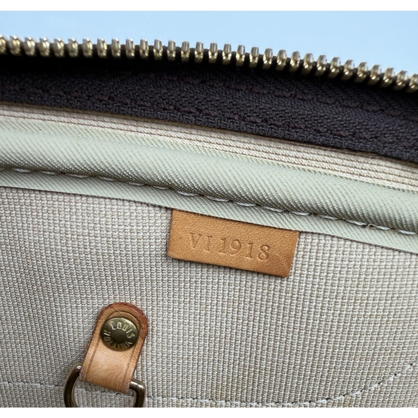 Louis Vuitton Alize 24 Heures Bag In Brown Monogram Coated Canvas Vintage 1998 S