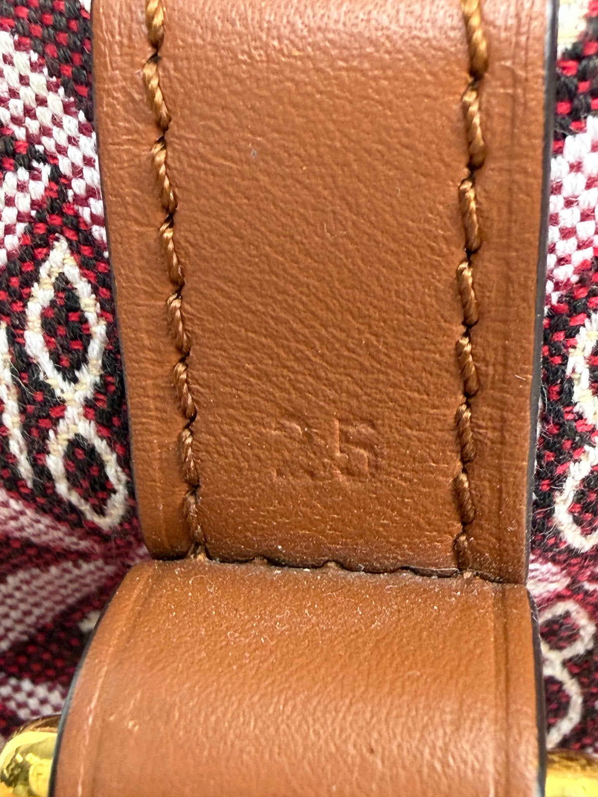 Louis Vuitton "Since 1854" Speedy Bandouliere 25 Handbag in Burgundy Monogram Jacquard 2020 YC8