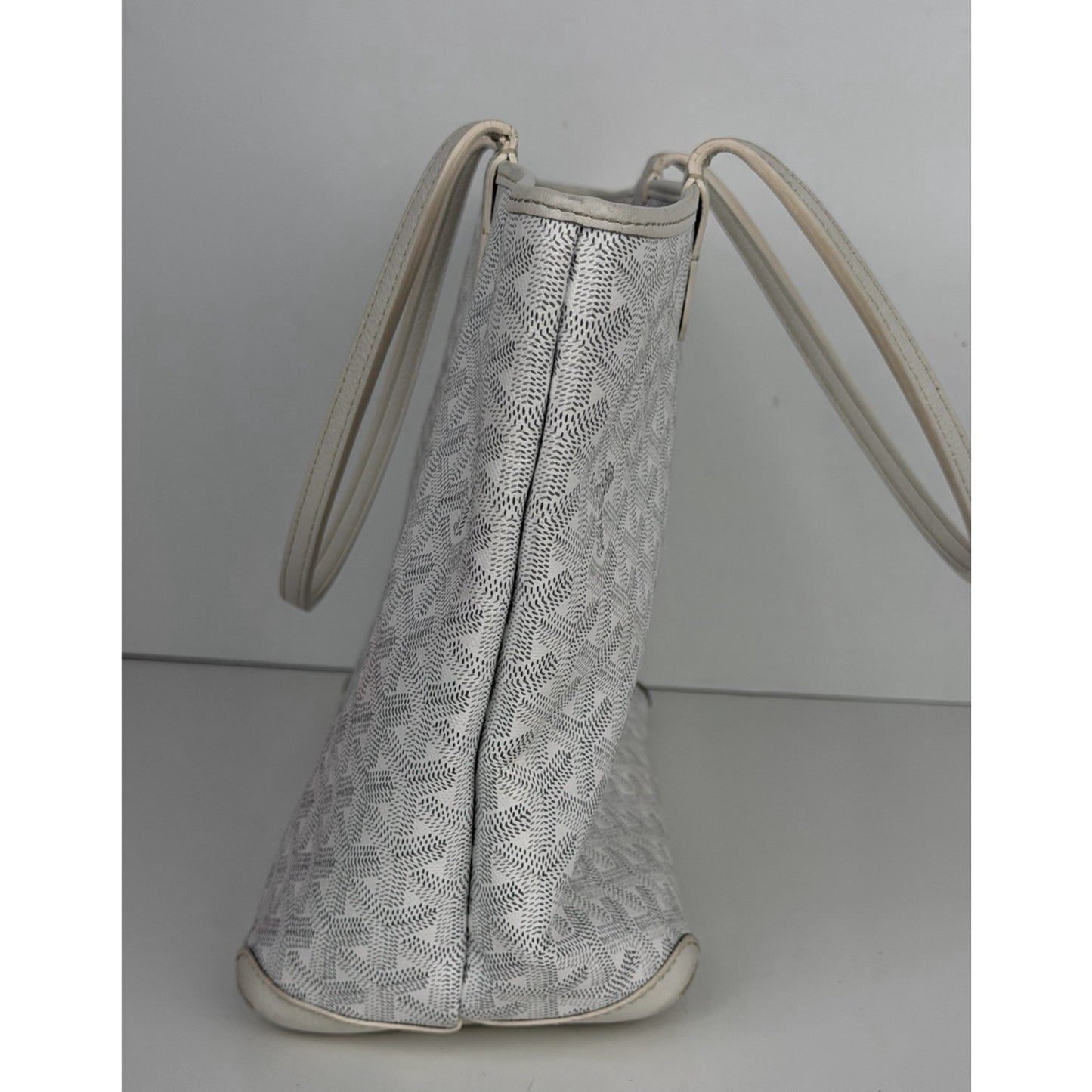 Goyard Goyardine Artois PM White Gore Bag S06