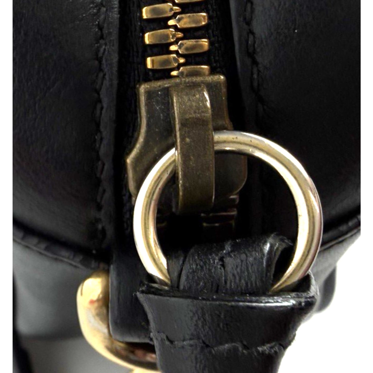 Gucci GG Marmont Small Camera Bag in Black Matelasse Chevron Leather S-07