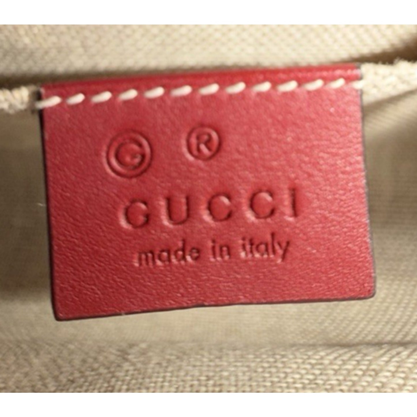 Gucci Microguccissima Mini Emily Bag Crossbody with Tassels in Red Leather S17