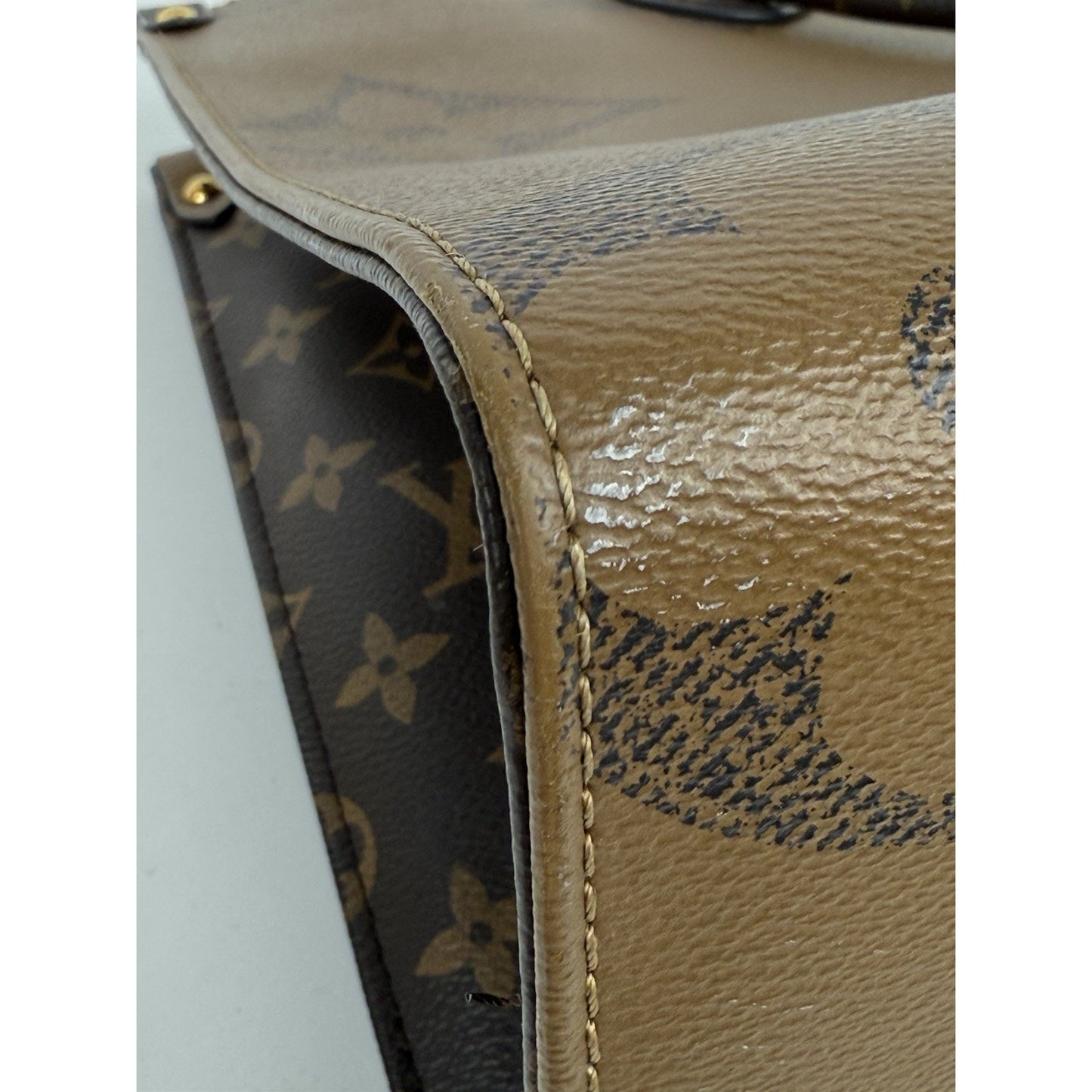 LOUIS VUITTON On The Go Giant Monogram Coated Canvas Tote