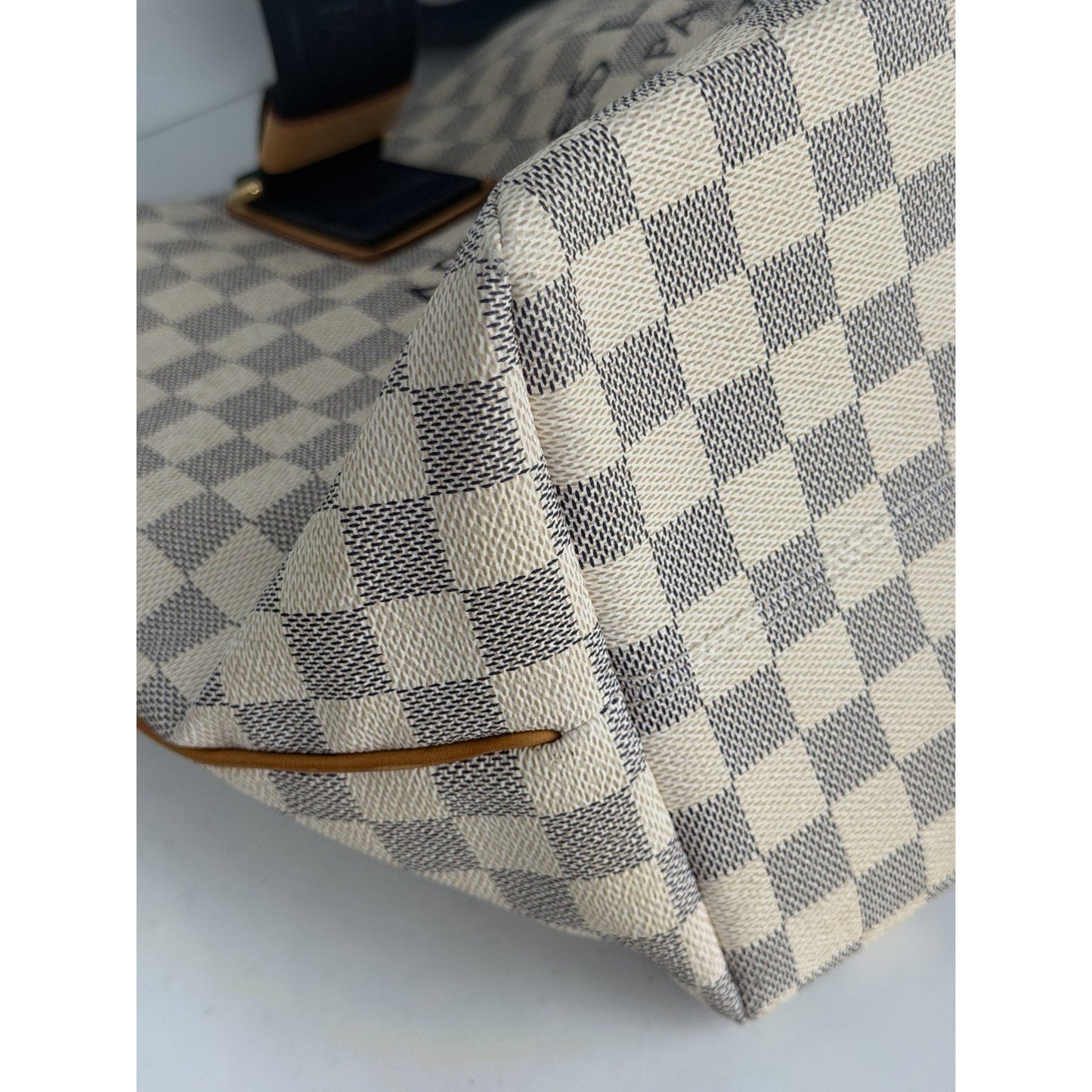 Louis Vuitton Beach Cabas PM Tote Bag in Damier Azur Coated Canvas 2012 E-8