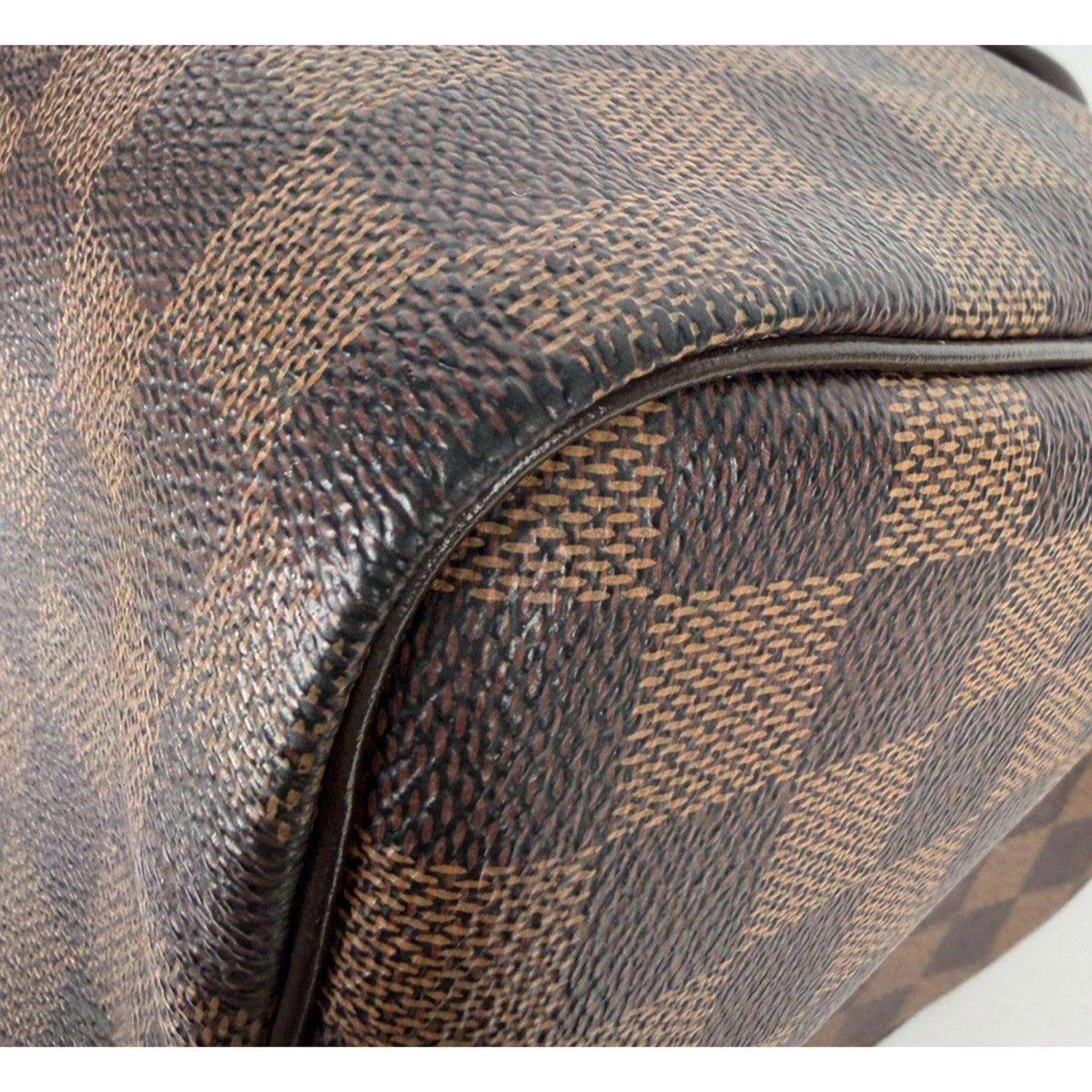 Louis Vuitton Speedy 30 Bag in Damier Ebene Coated Canvas 2012 B9
