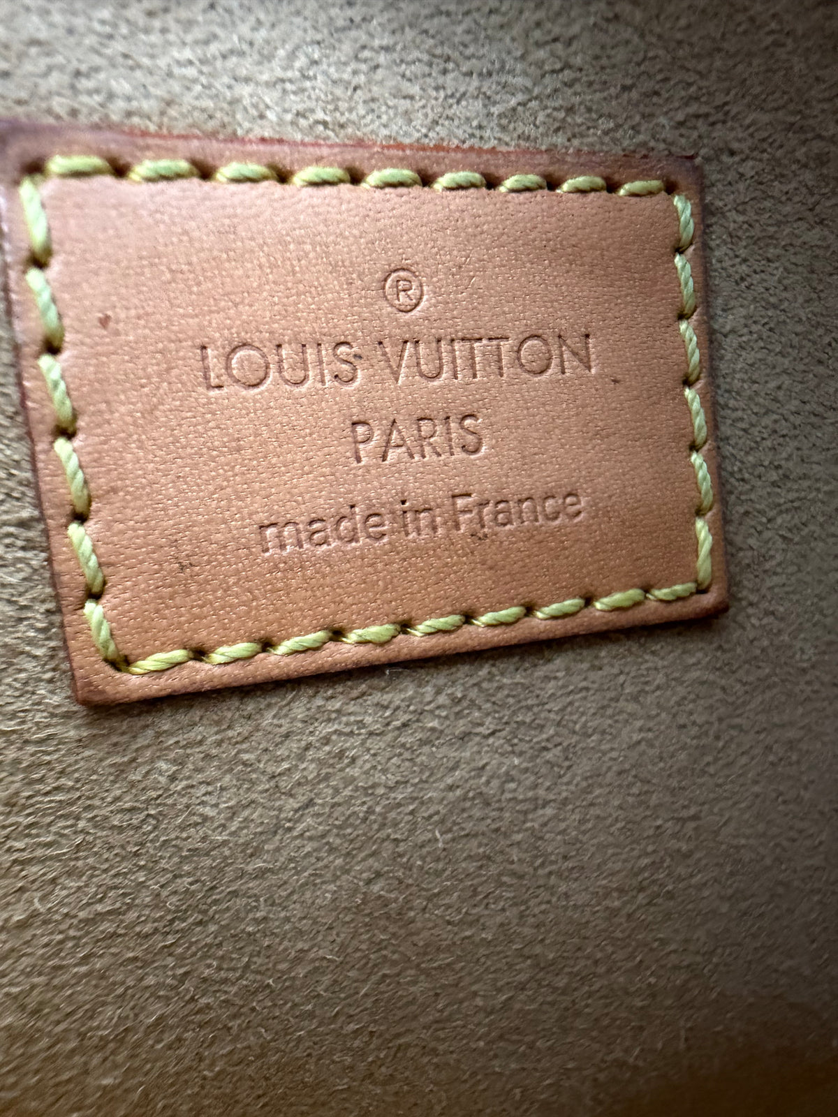 Louis Vuitton Loop Shoulder Bag in Brown LV Monogram Coated Canvas NFC YC2