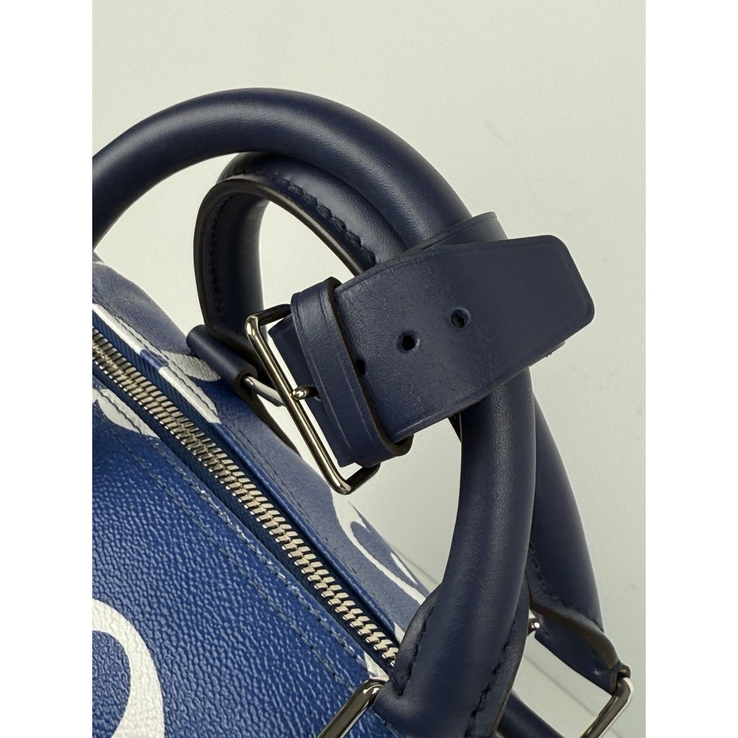 Louis Vuitton Escale Blue Keepall 50 Duffle Giant Monogram Bag