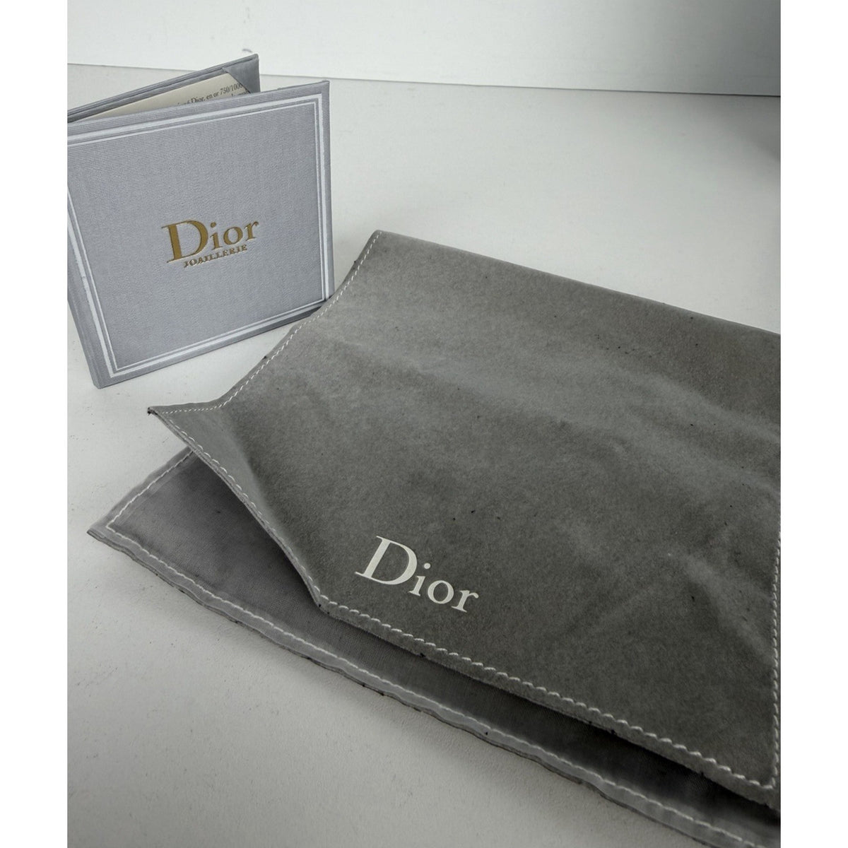 Christian Dior GEM Bangle Bracelet in 18k Gold with Diamonds Size 15.5