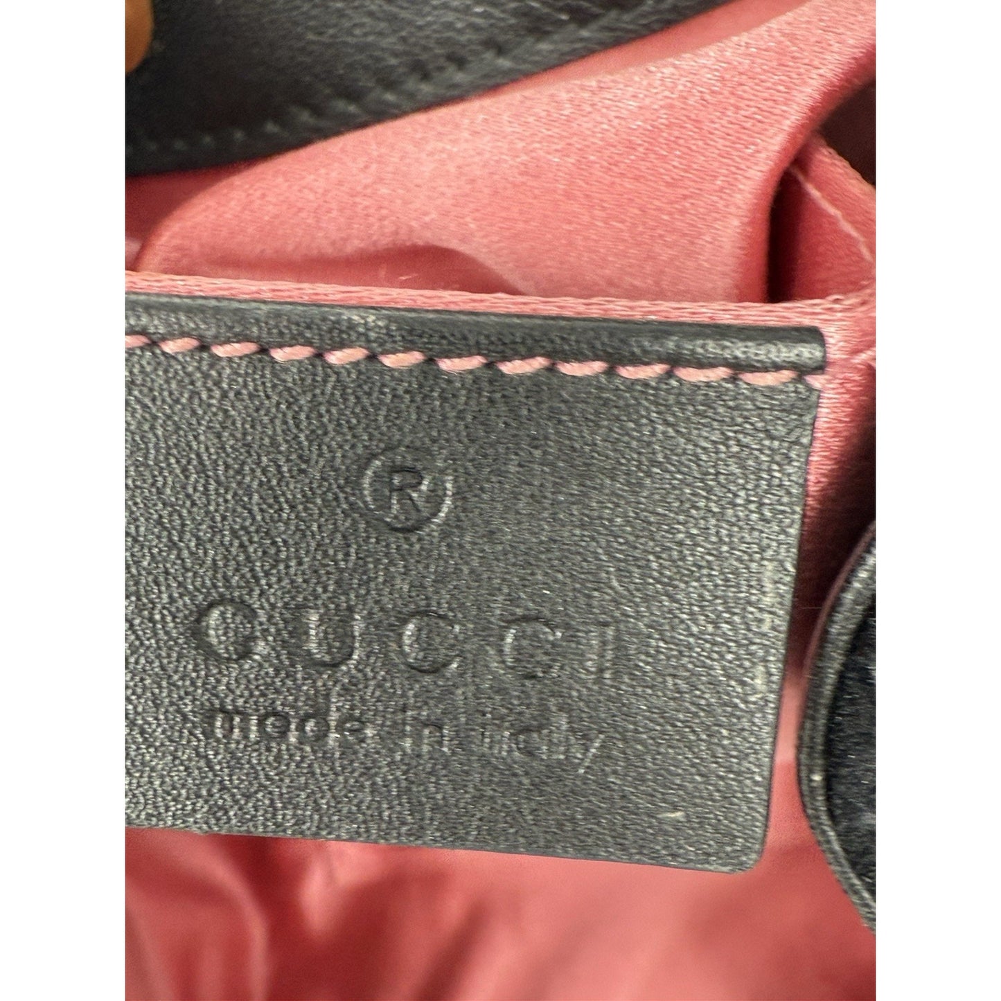 Gucci GG Marmont Bucket Bag Matelasse Black Velvet
