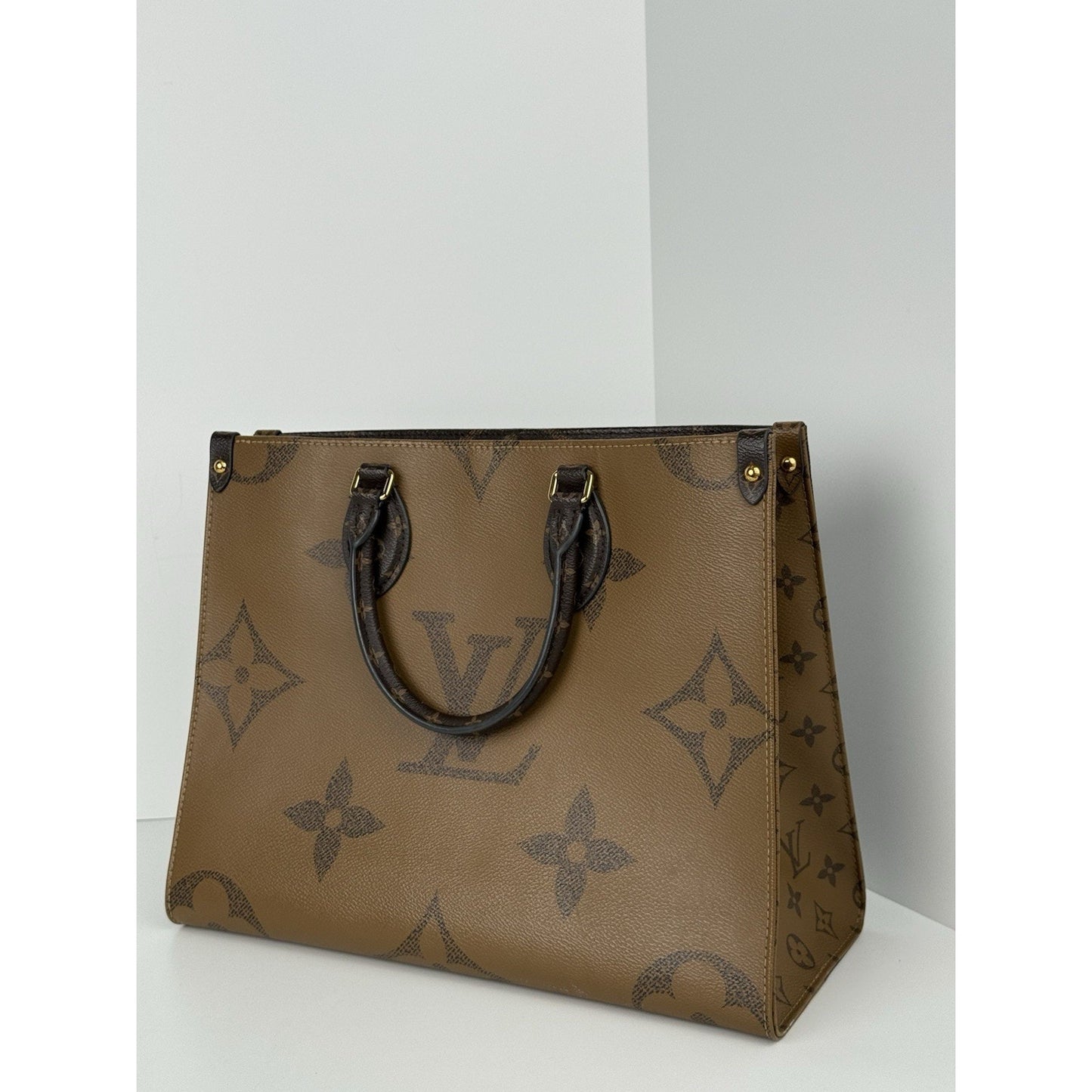 LOUIS VUITTON On The Go Giant Monogram Coated Canvas Tote