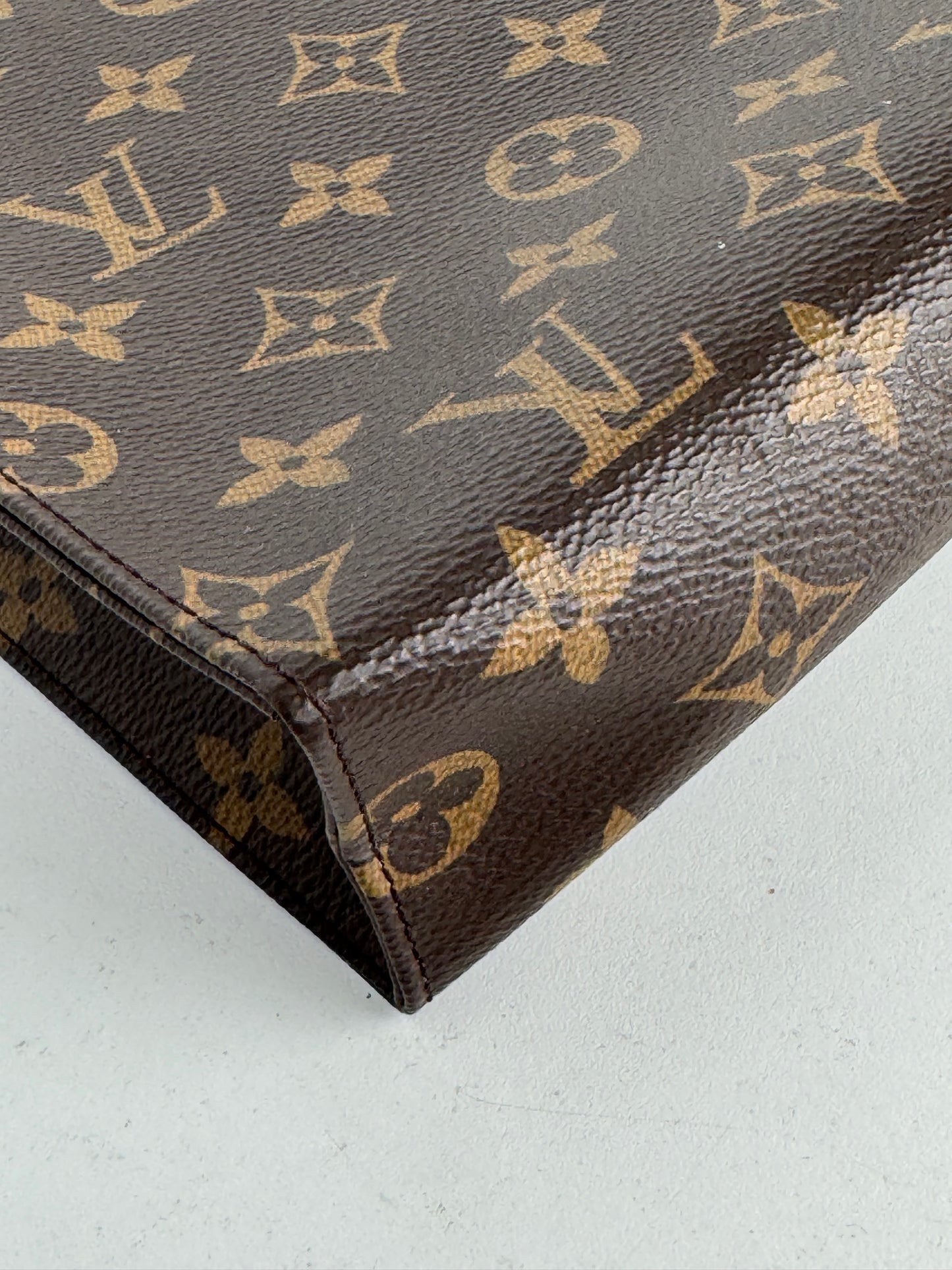 Louis Vuitton Poche Toilette Bag GM in Brown Monogram Coated Canvas 2020 YS15