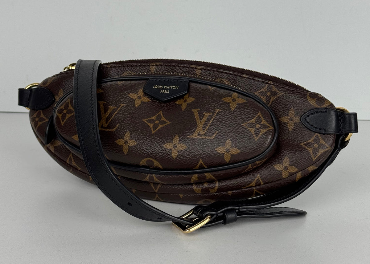 Louis Vuitton Keepit Bumbag in LV Monogram Coated Canvas NFC YC2