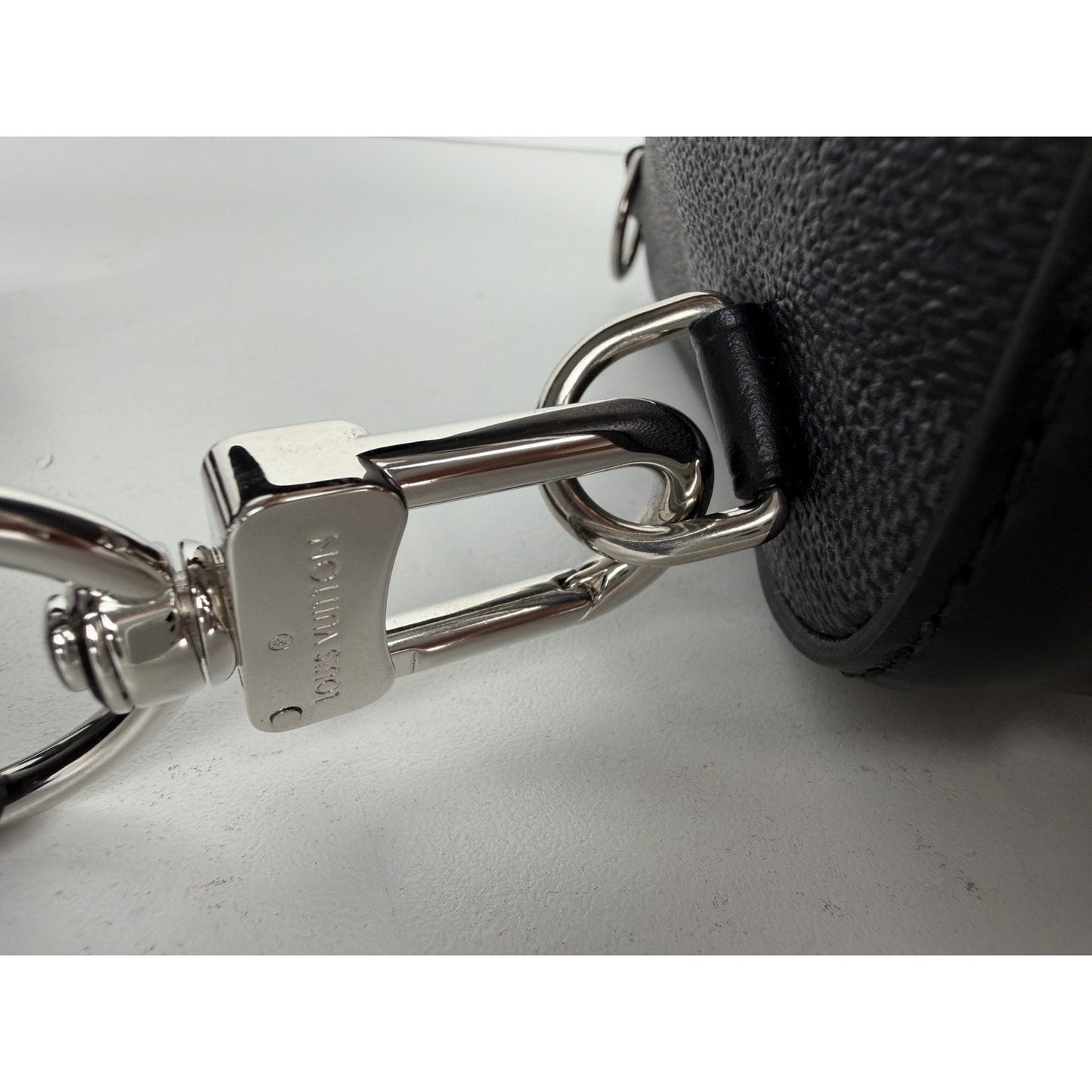 Louis Vuitton Amazone Sling Bag in Damier Graphite 3D Coated Canvas NFC C-9