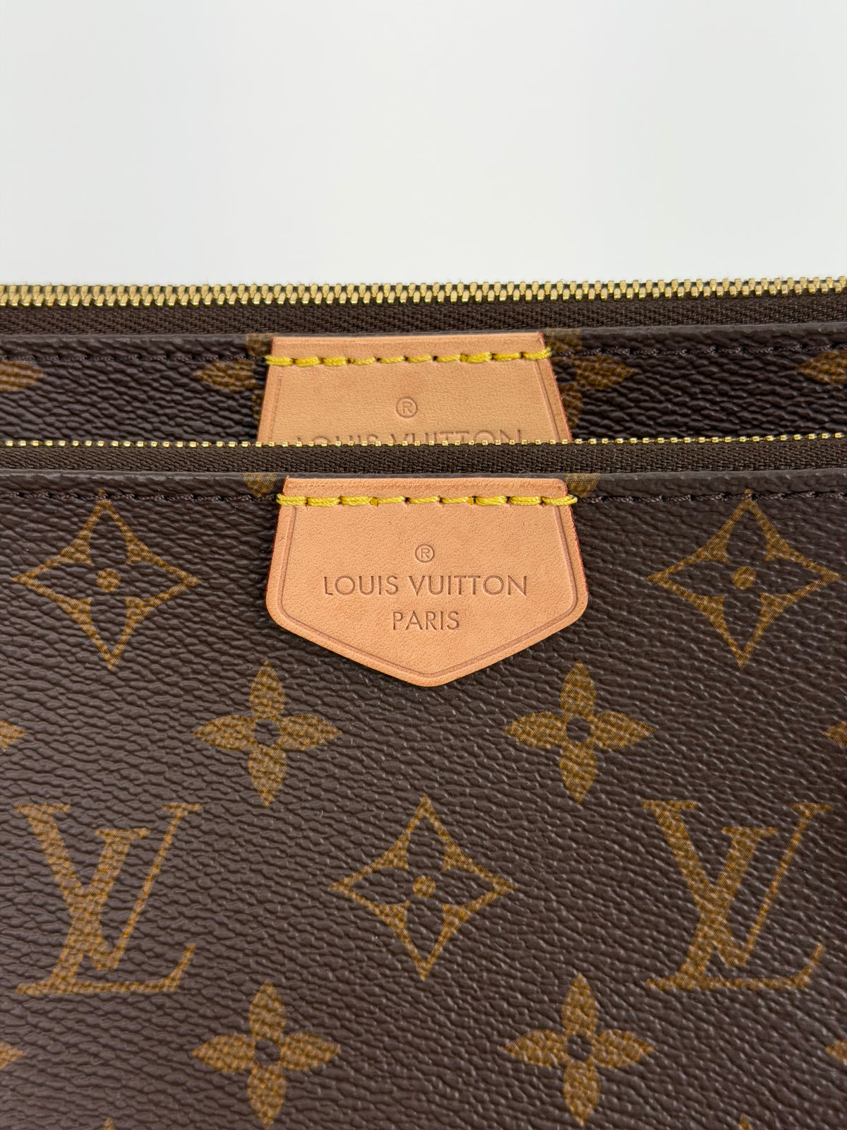 Louis Vuitton Multi Pochette Accessoires Bag in Brown LV Monogram Canvas 2019 YC-4