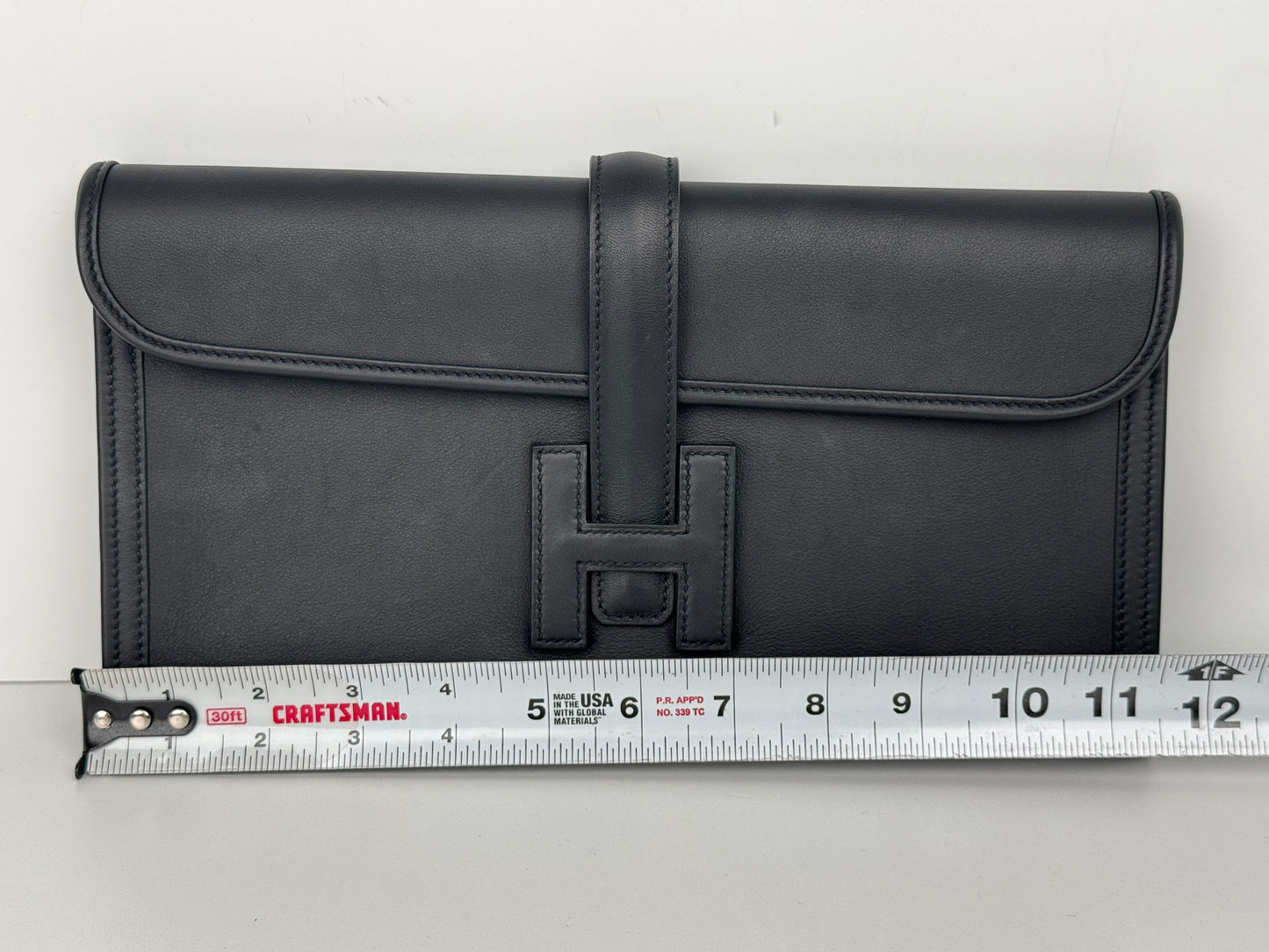 Hermes Jige Elan 29 Clutch Bag in Swift Leather