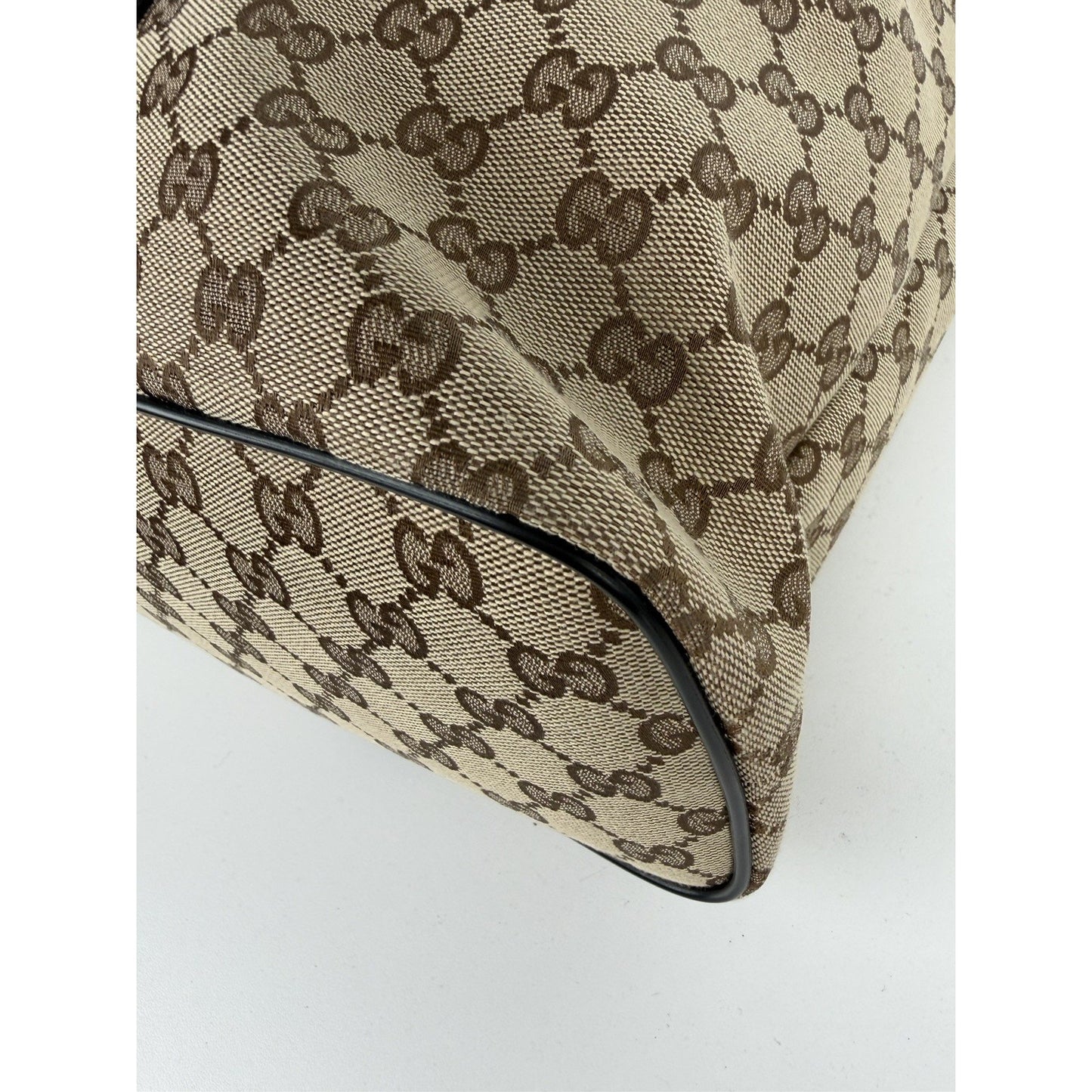 Gucci Joy Tote Bag Large in Brown GG Supreme Monogram Canvas S