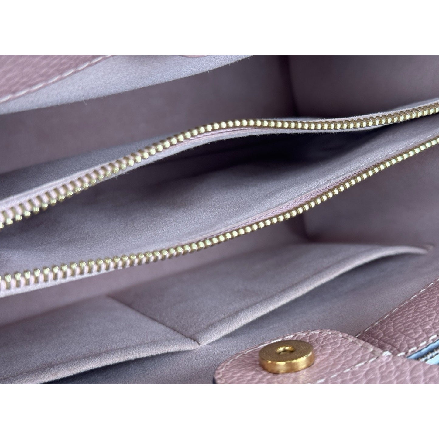 Louis Vuitton Damier Ebene Taurillon Brittany Magnolia Handbag