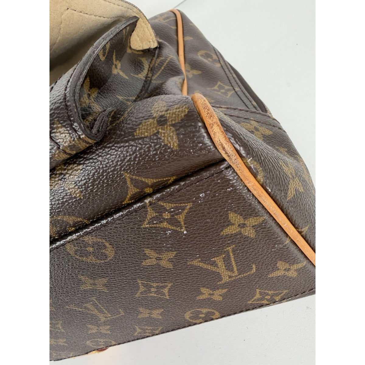 Louis Vuitton Vintage Manhattan Bag GM in Brown Monogram Coated Canvas 2005 S