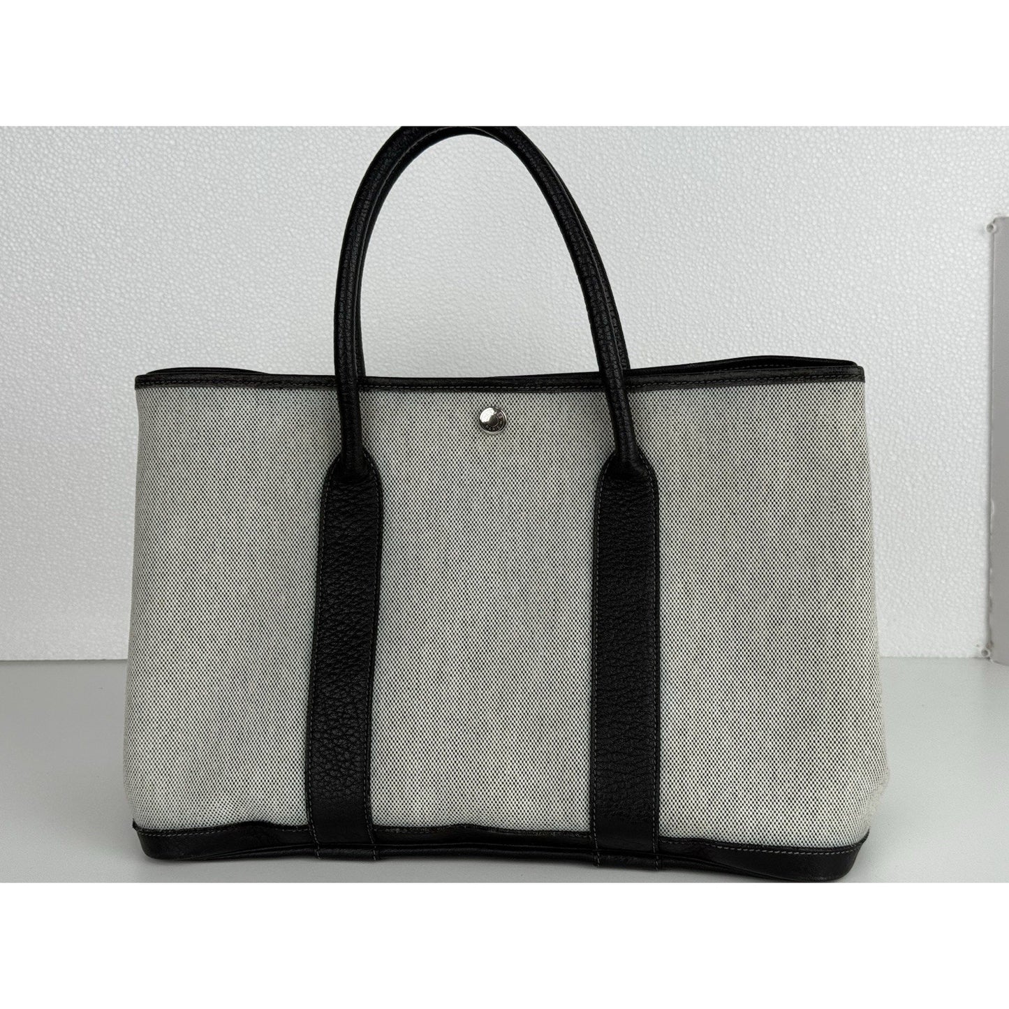 Hermes Garden Party Tote Bag Ash Gray
