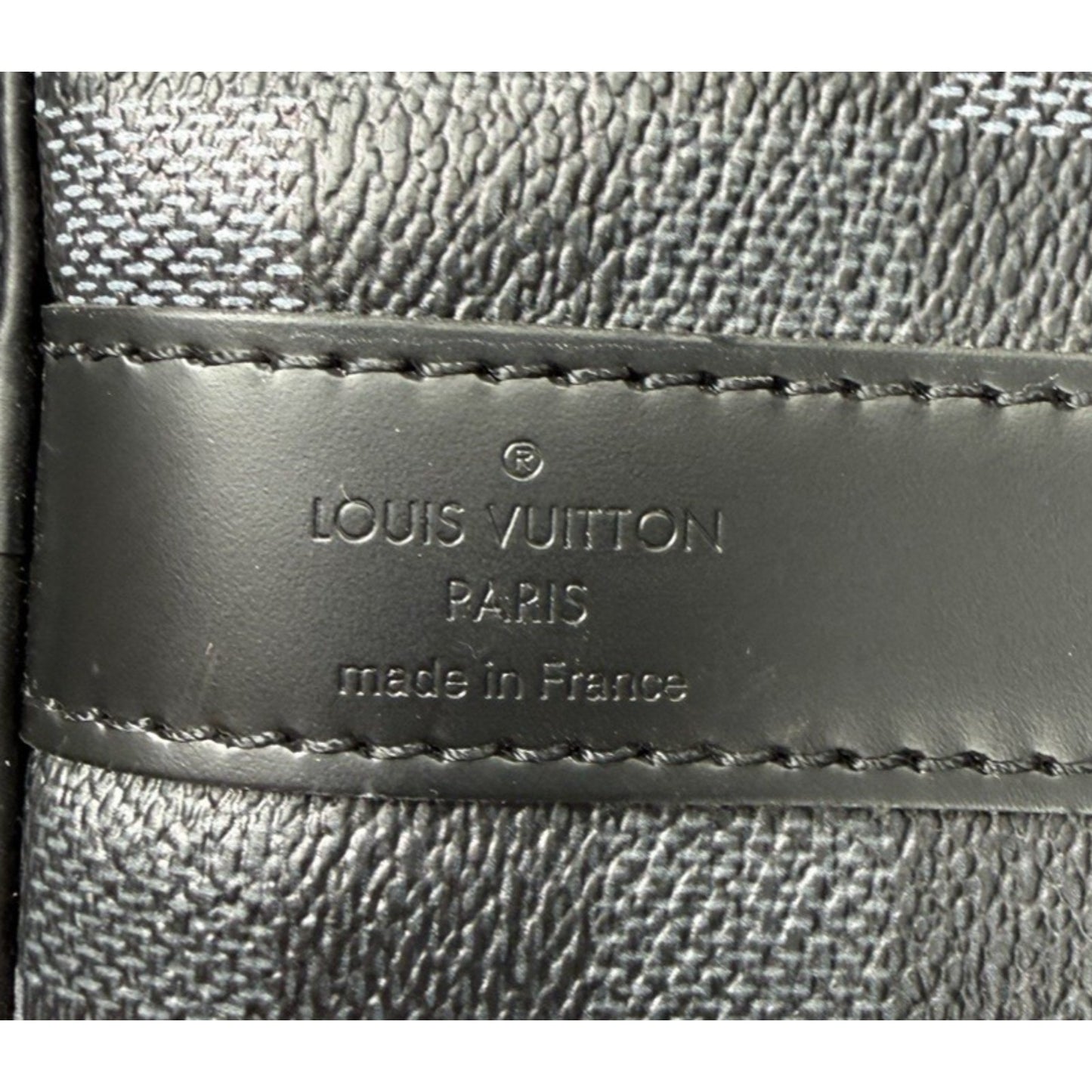 Louis Vuitton Keepall Bandouliere 50 Duffel Bag Gray Damier Canvas (2018)