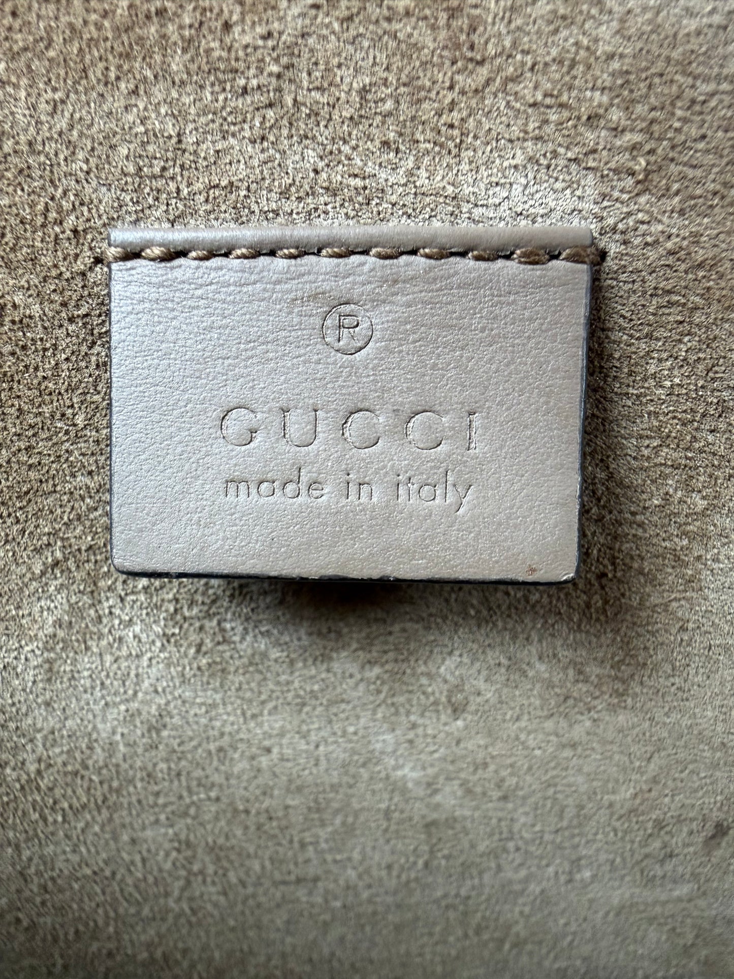 Gucci Dionysus Shoulder Bag Medium in Brown GG Supreme Coated Canvas YS-09