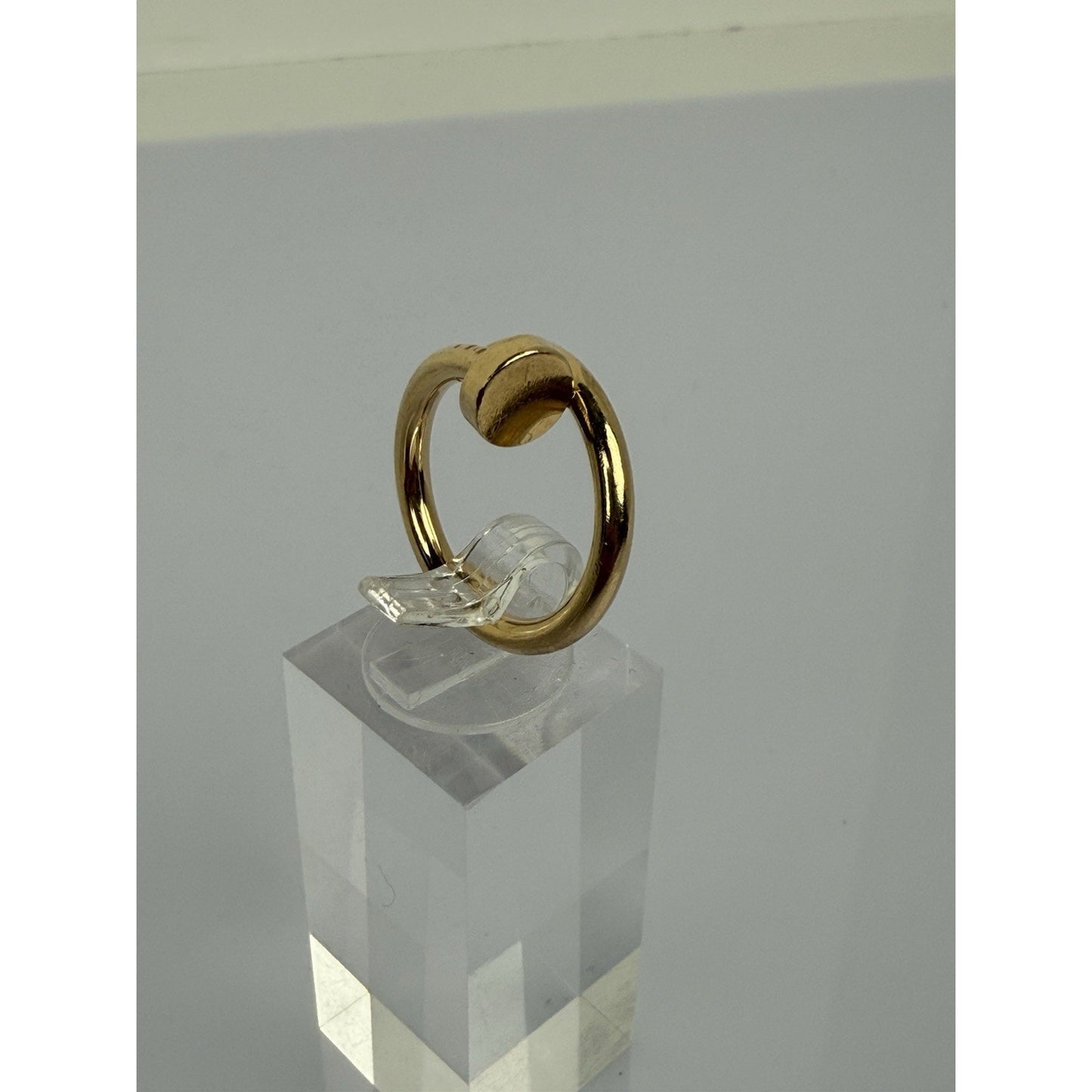 Cartier JUSTE UN CLOU RING 18k Yellow Gold Size 52 Us 4.5