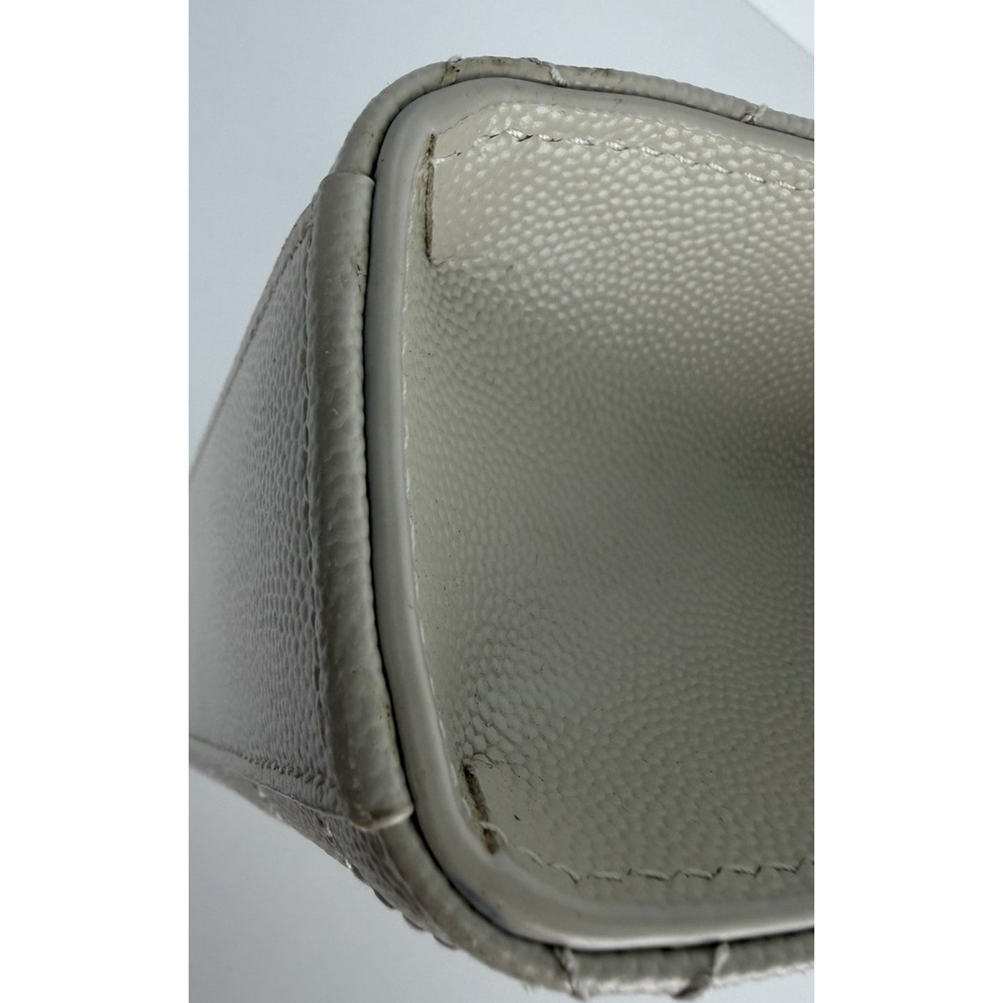 Saint Laurent Matelasse Grain De Poudre Envelope Bag Medium Chevron Quilting E2