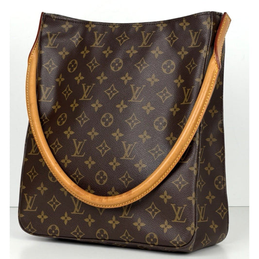 Louis Vuitton Monogram Looping GM Bag in Coated Canvas Vintage 2001 S