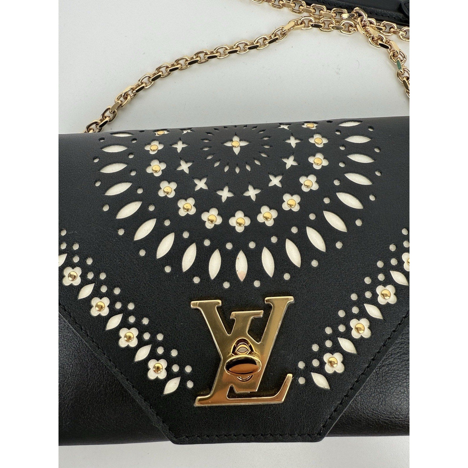 LOUIS VUITTON Limited Edition Love Note Perforated Studded