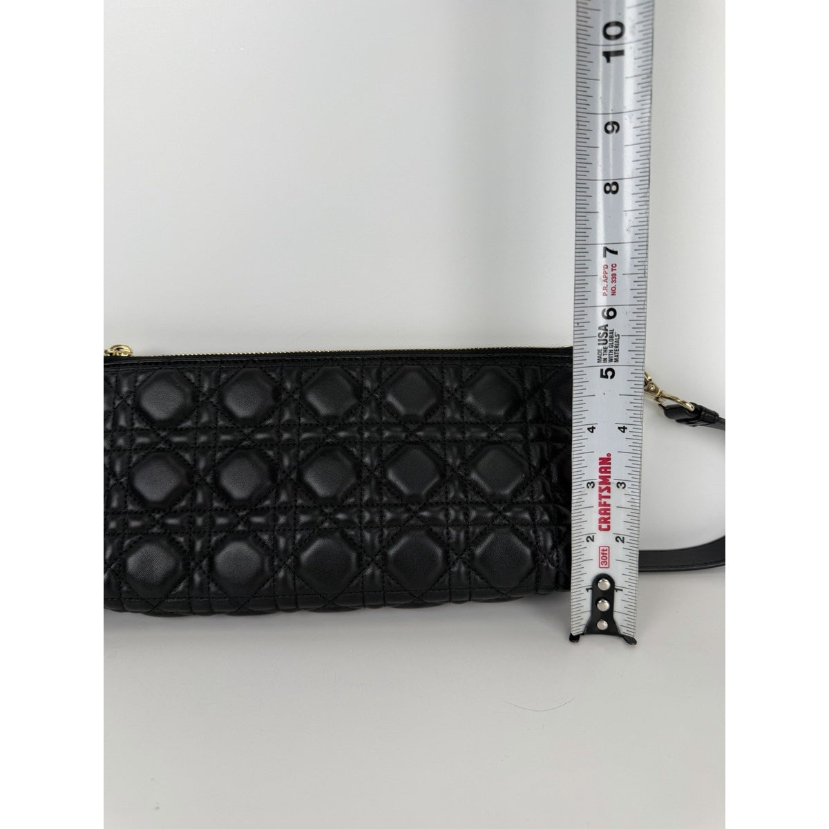 Christian Dior Miss Dior Midi Mini Bag in Black Cannage Lambskin Leather 2022 C4