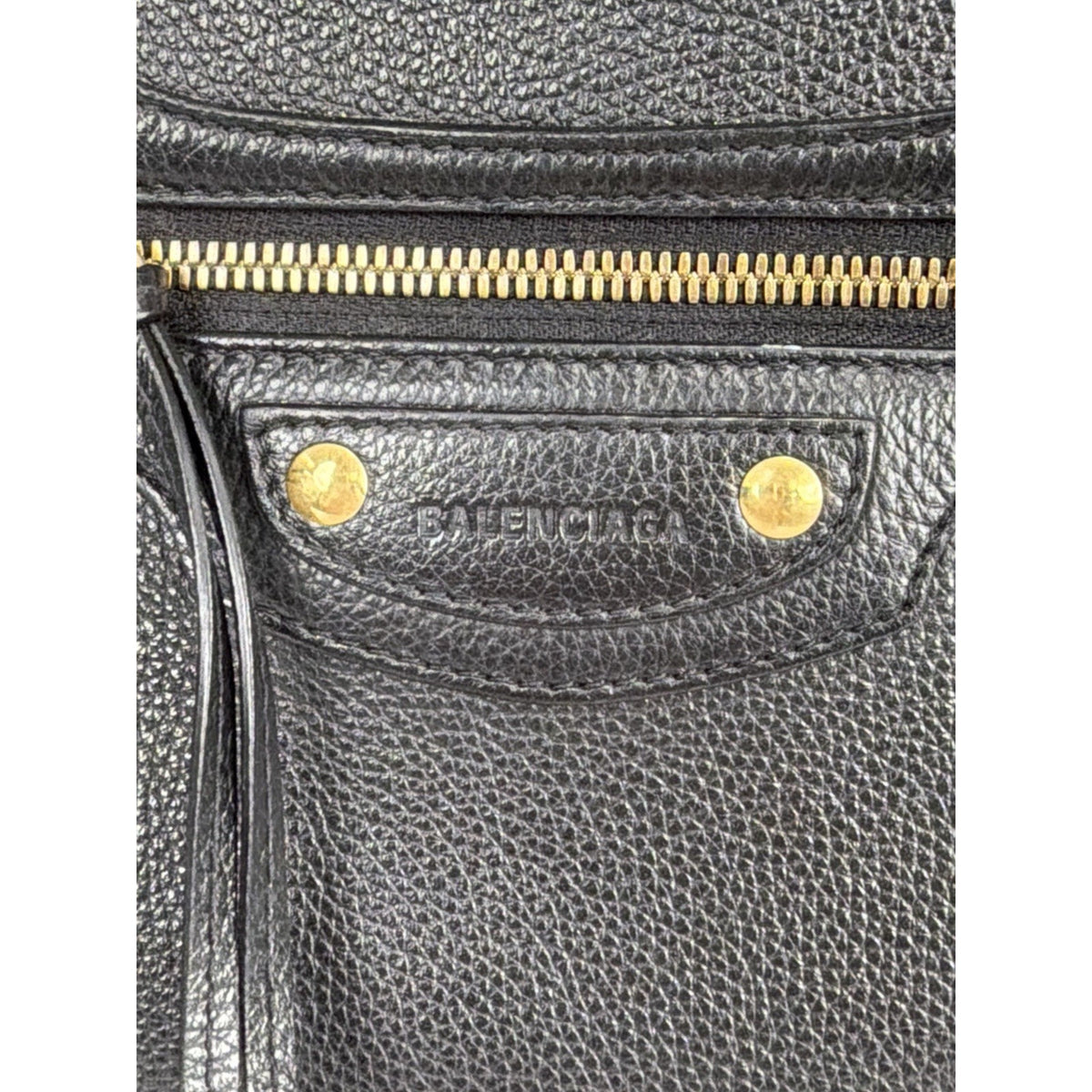 Balenciaga Neo Classic City Bag Small in Black Grained Calfskin Leather S-05