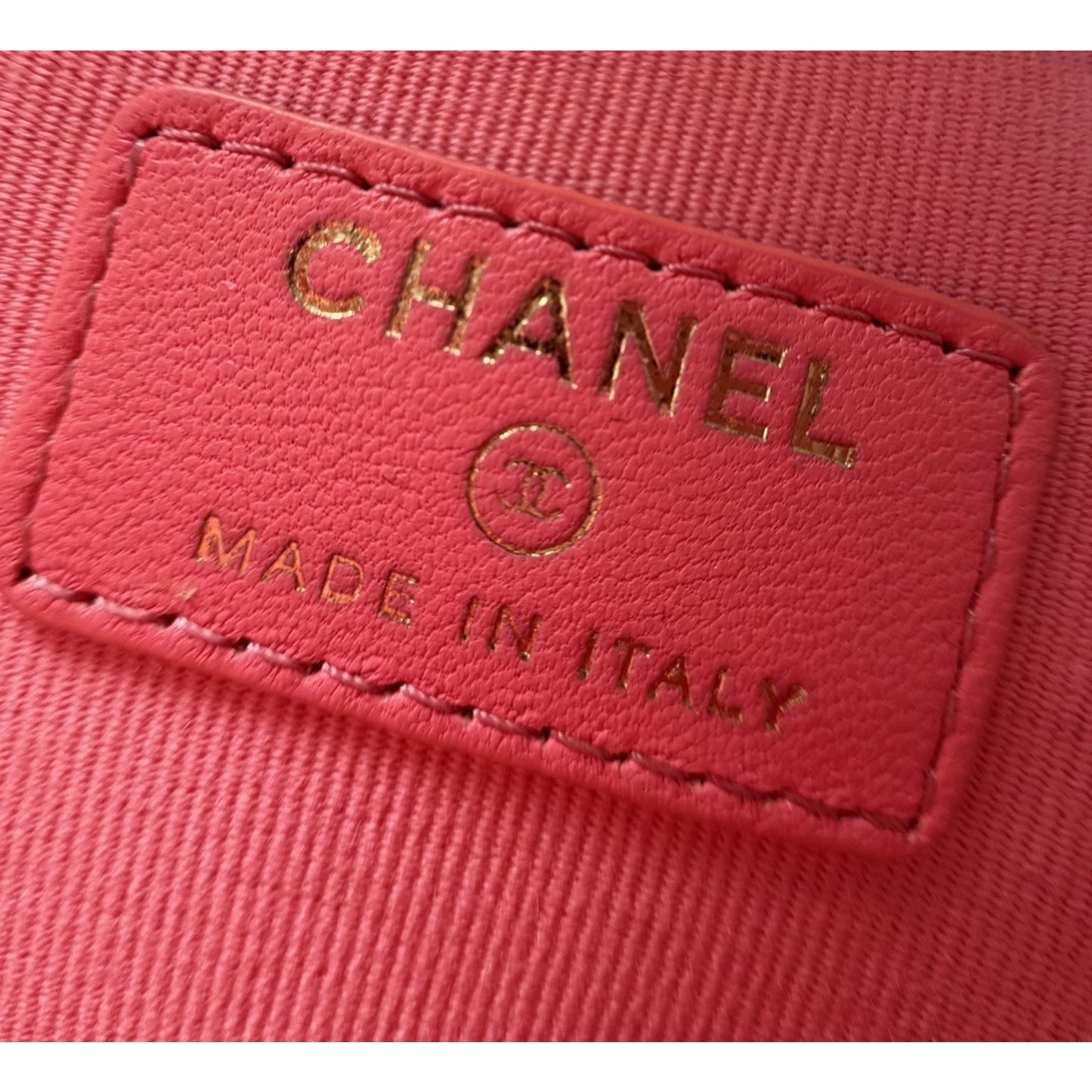Chanel CC In Love Heart Waist Belt & Shoulder Bag in Pink Quilted Lambskin E-2