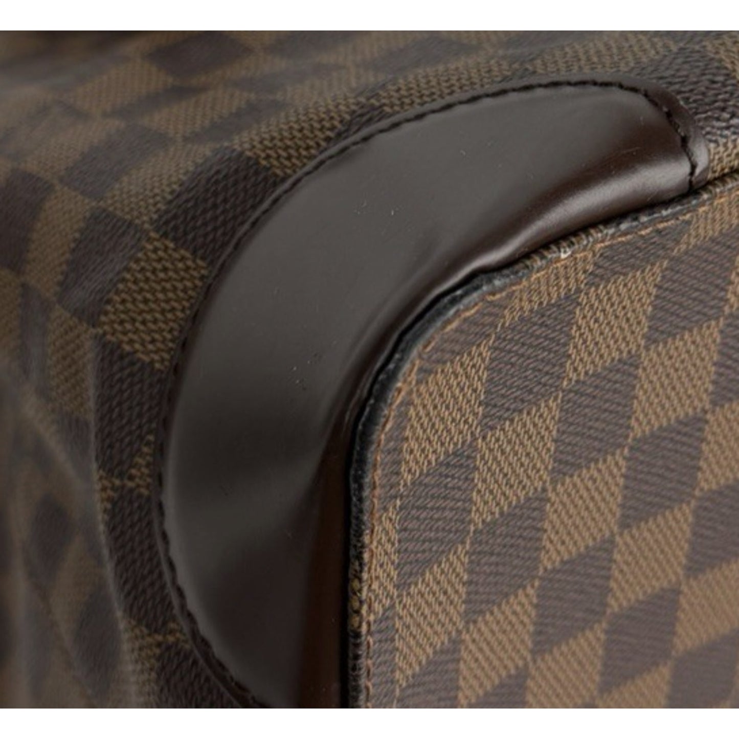 Louis Vuitton Hampstead Handbag GM in Coated Damier Ebene Canvas Tote 2007 S
