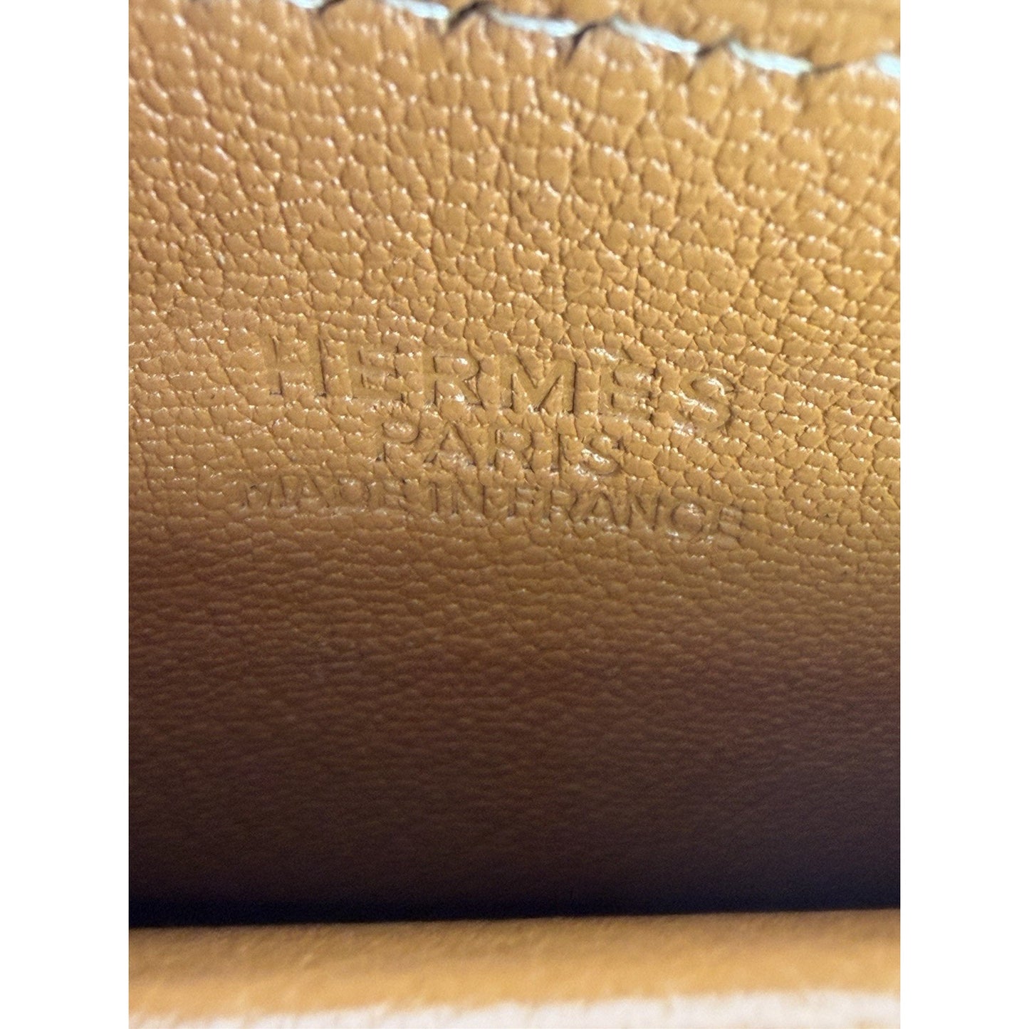 Hermes Cabana Tote Bag Vintage in Gold-Brown Leather 2004 B-2