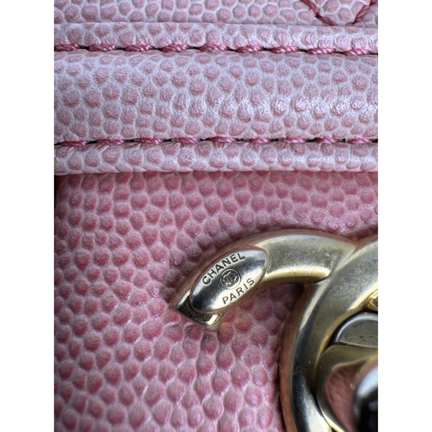 Chanel Caviar Quilted Sunset On The Sea Waist Bag – Coral with Gold Hardware C-1