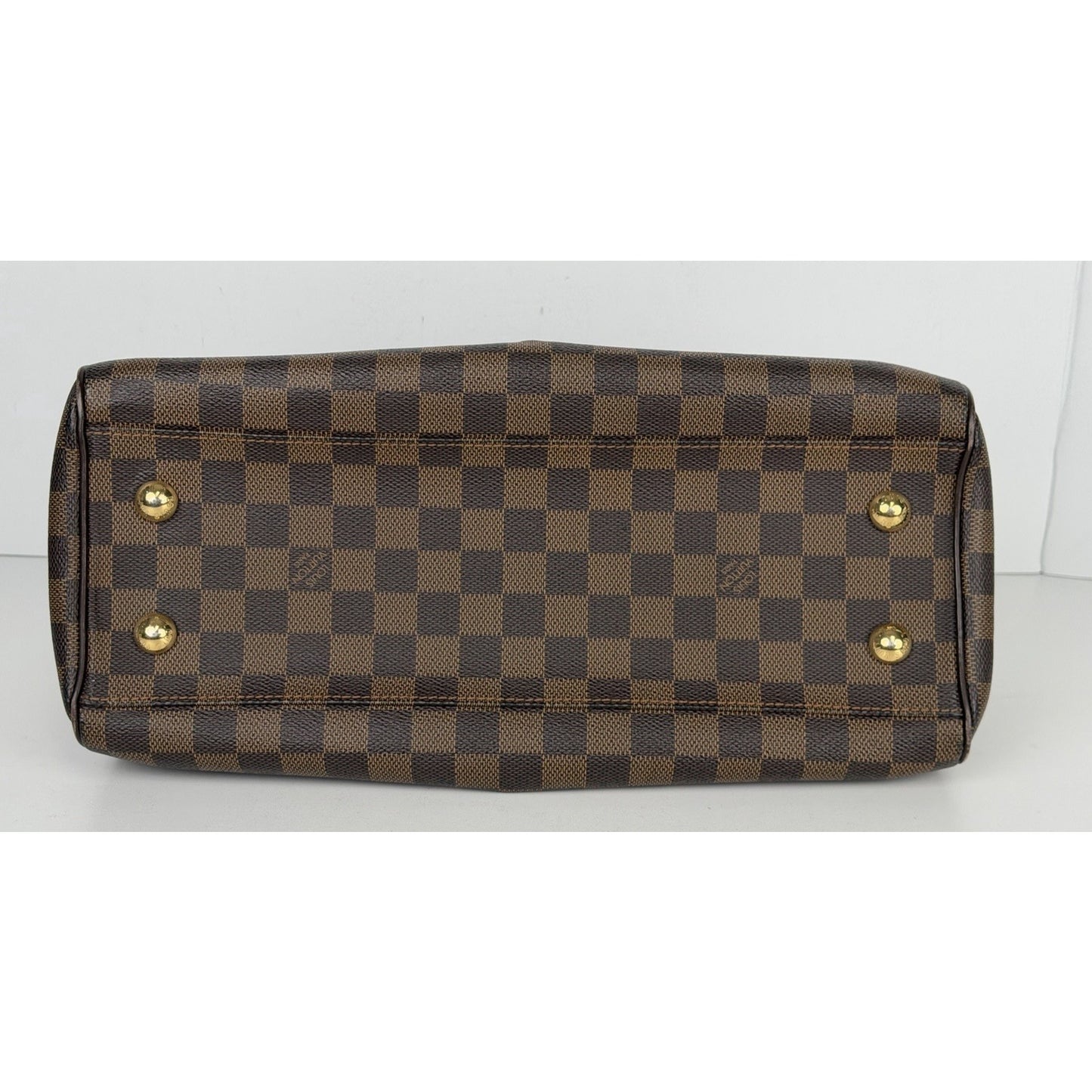 Louis Vuitton Trevi PM Handbag in Damier Ebene Coated Canvas 2008 S16