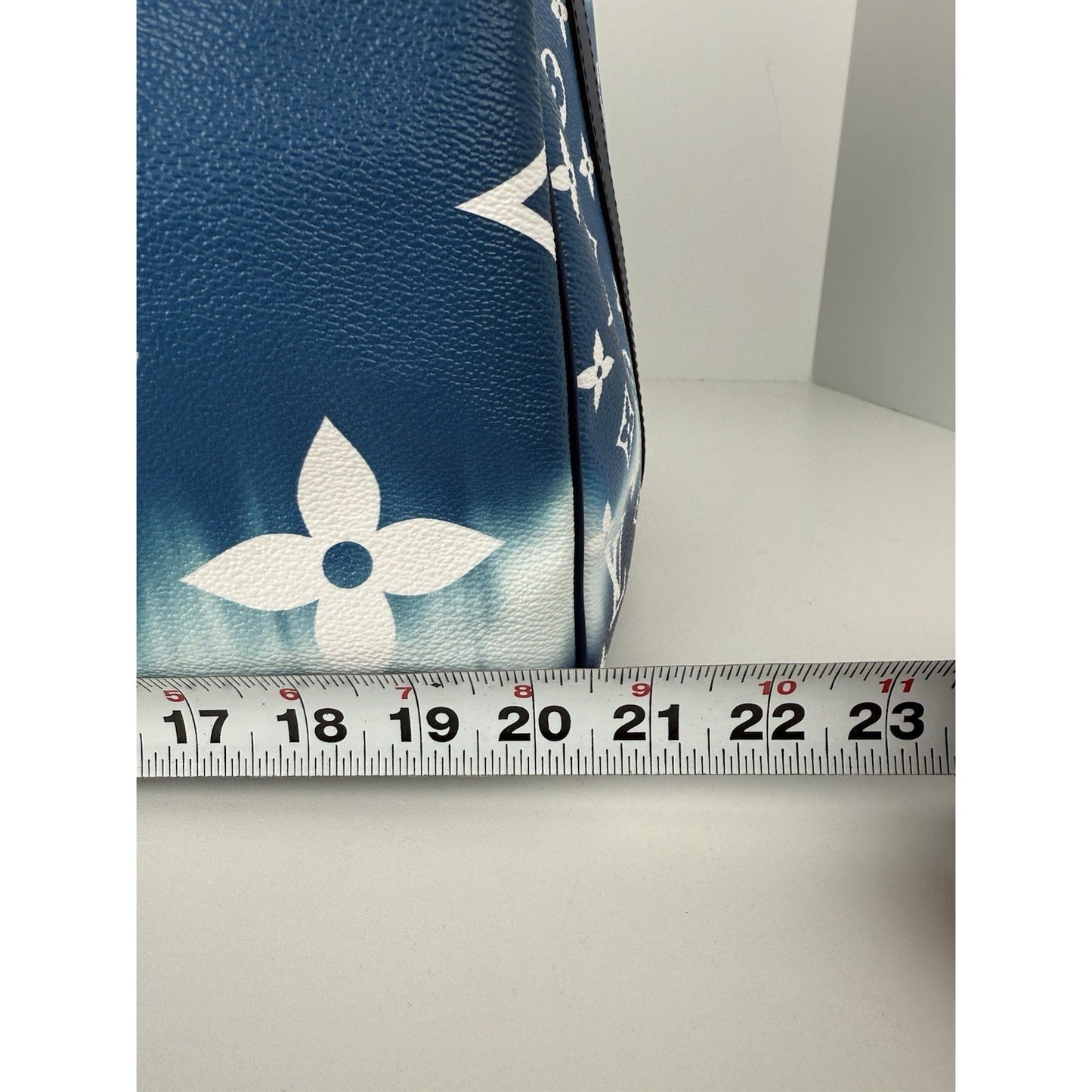 Louis Vuitton Escale Blue Keepall 50 Duffle Giant Monogram Bag