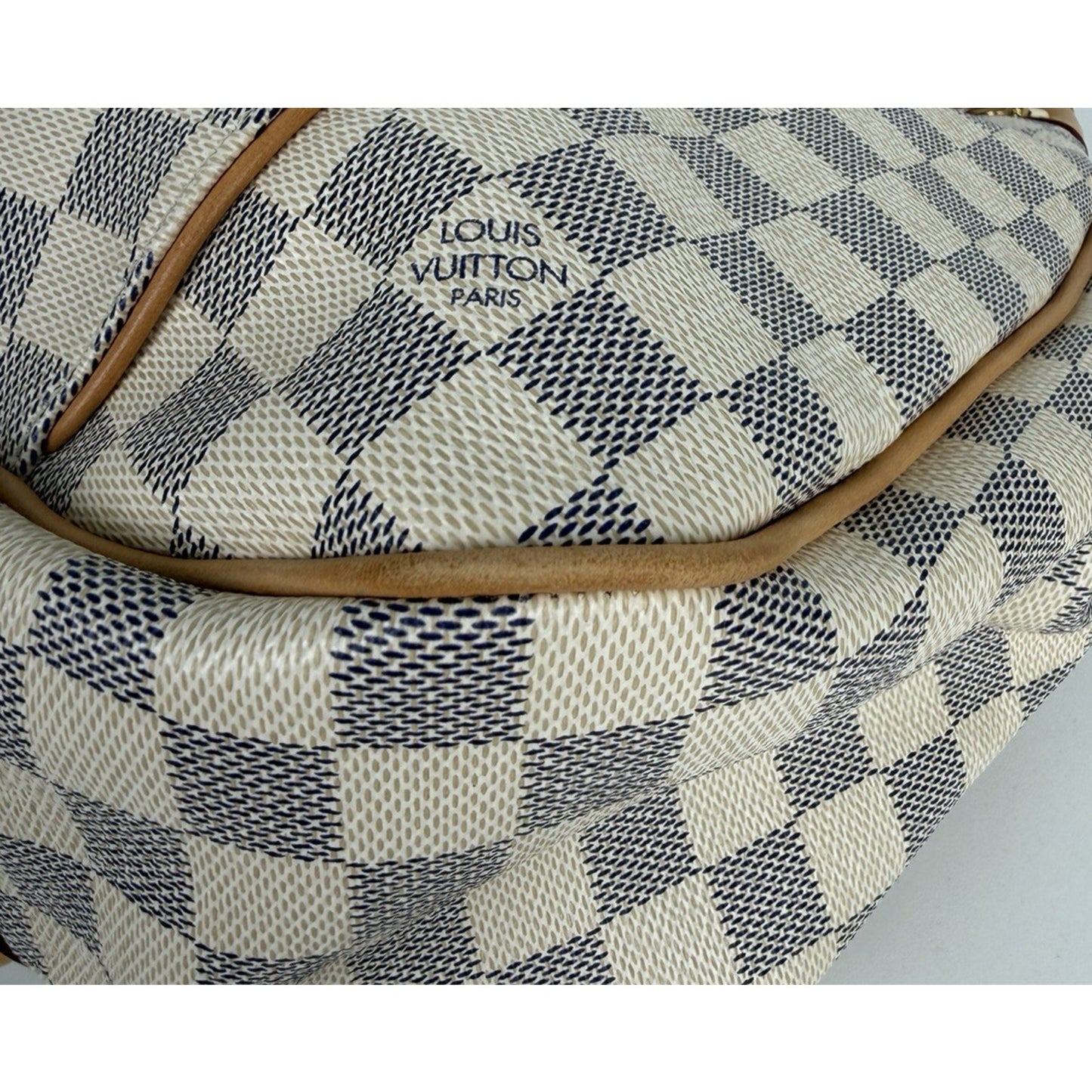 Louis Vuitton Galliera Hobo Bag PM in Damier Azur Coated Canvas 2010 S18